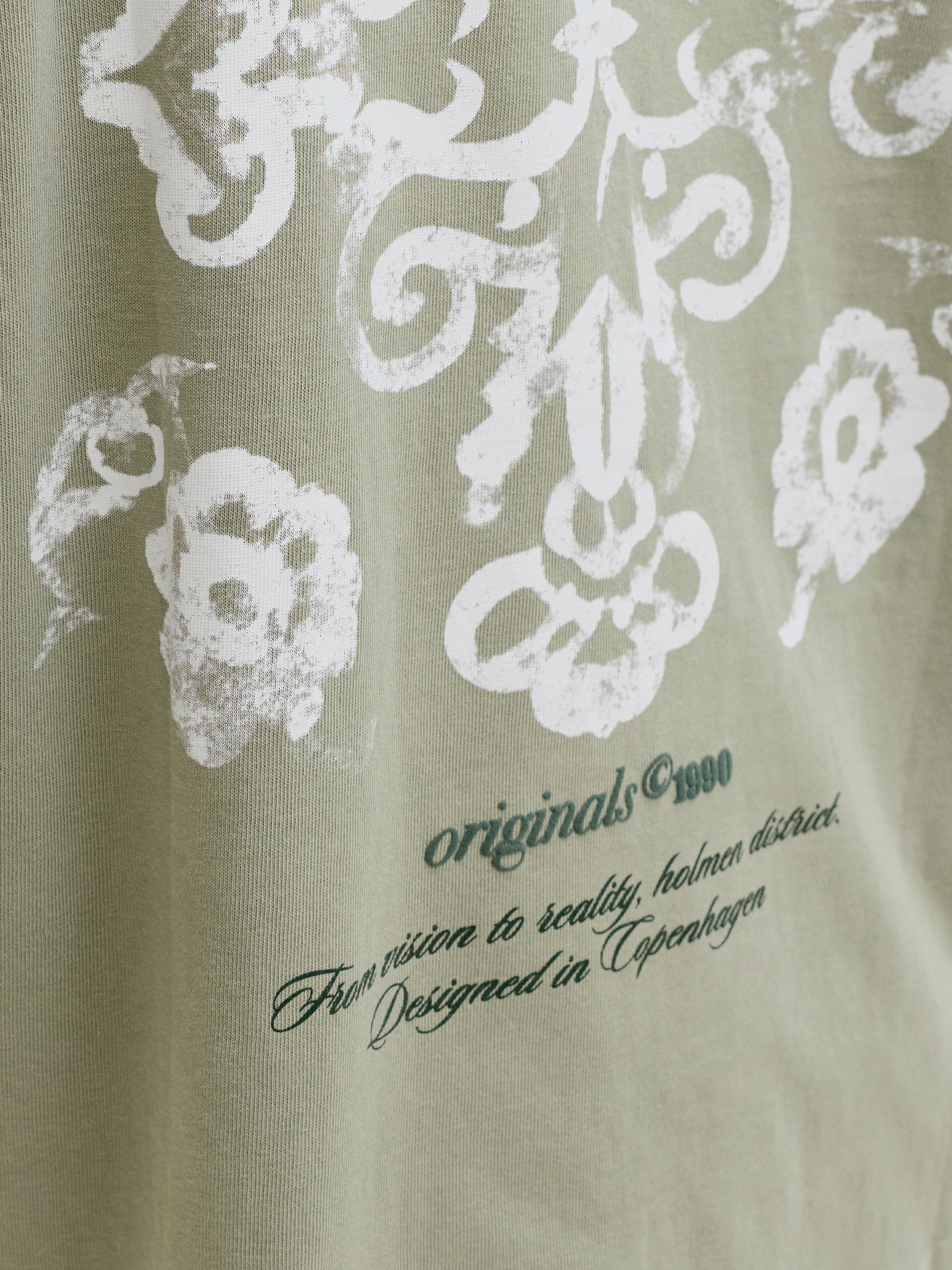 Jack & Jones Herren T-Shirts kurz Seagrass
