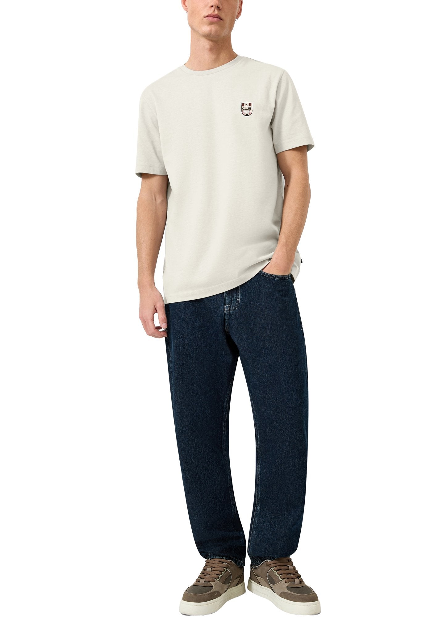 QS by S.Oliver Herren T-Shirts kurz  White