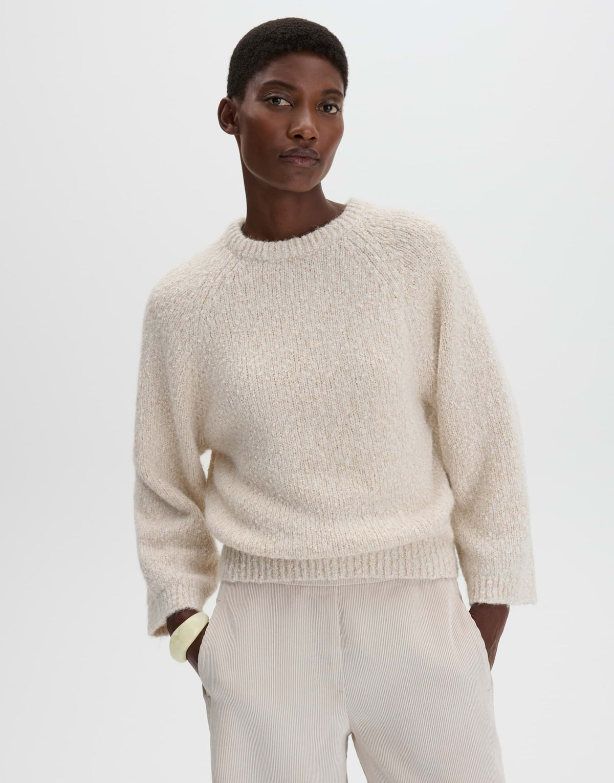 Someday Damen Pullover Mellow Mélange