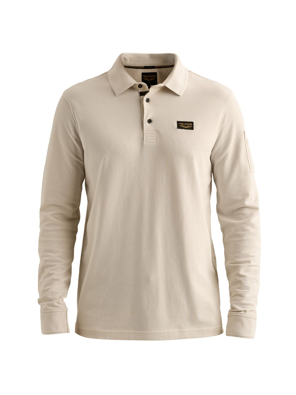 PME Herren Polo-Shirts  Bone White