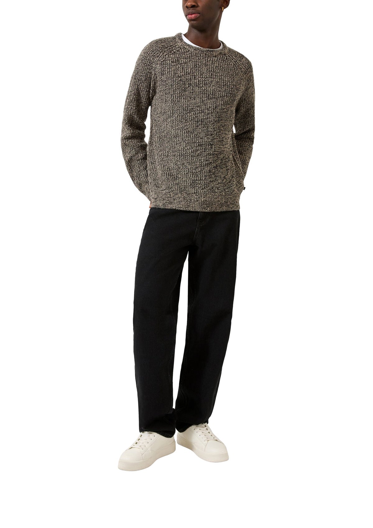 QS by S.Oliver Herren Pullover W Brown