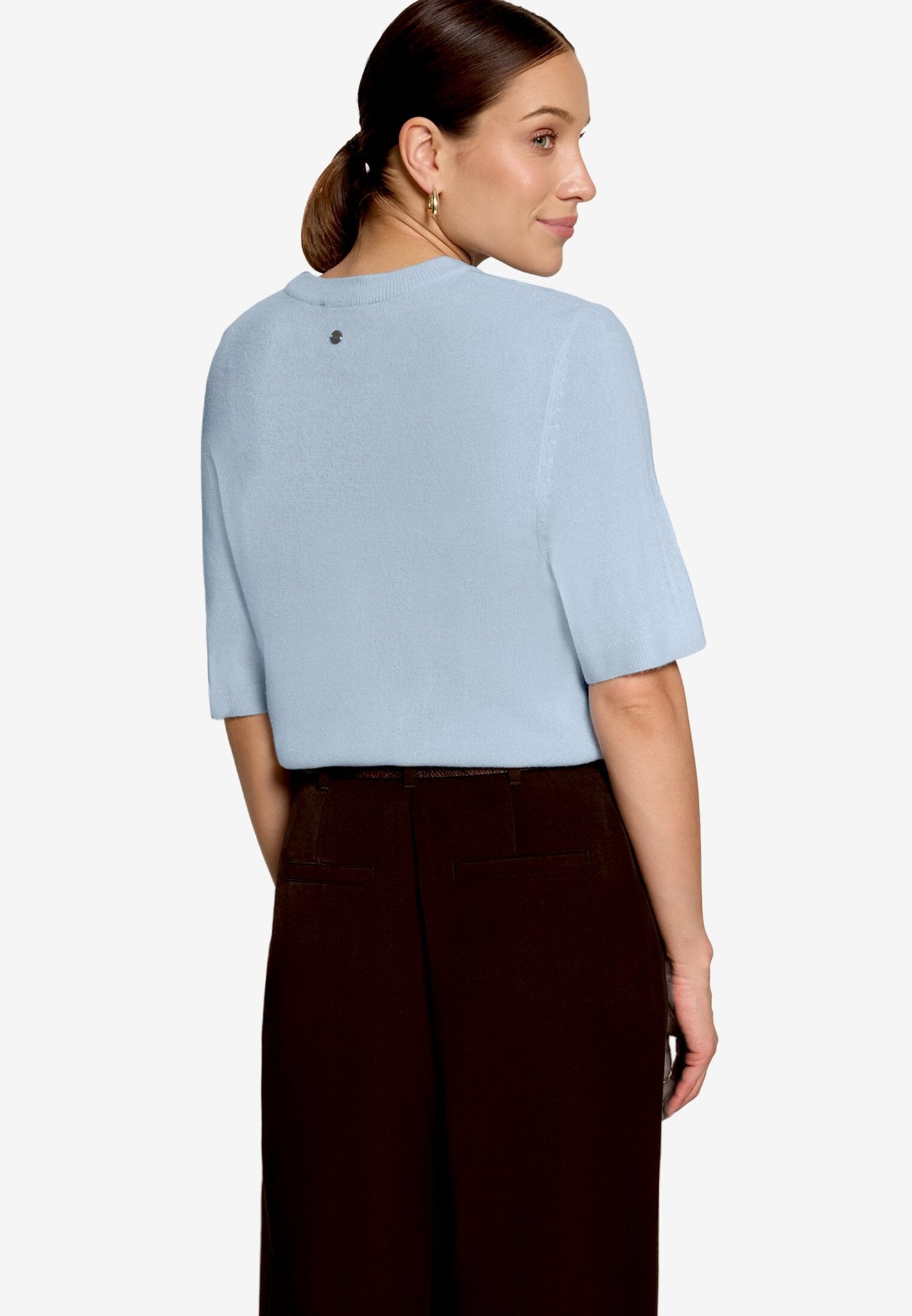 Zero Damen Pullover Blue Fog