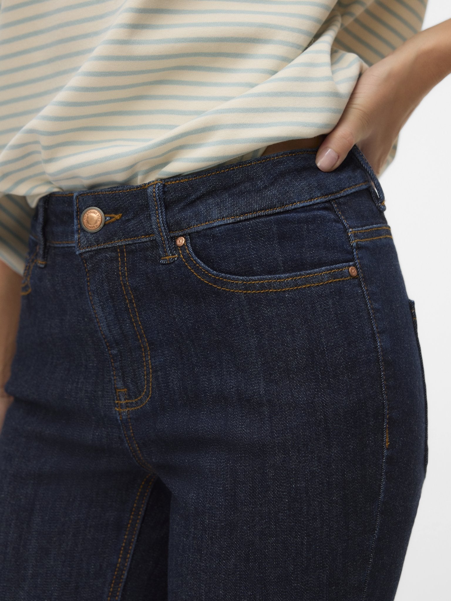 Vero Moda Damen Jeans Dark Blue Denim