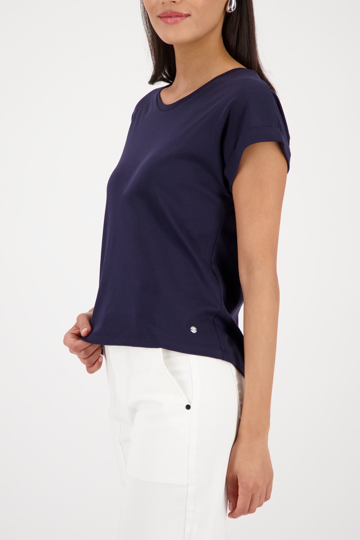 Monari Damen T-Shirts Marine
