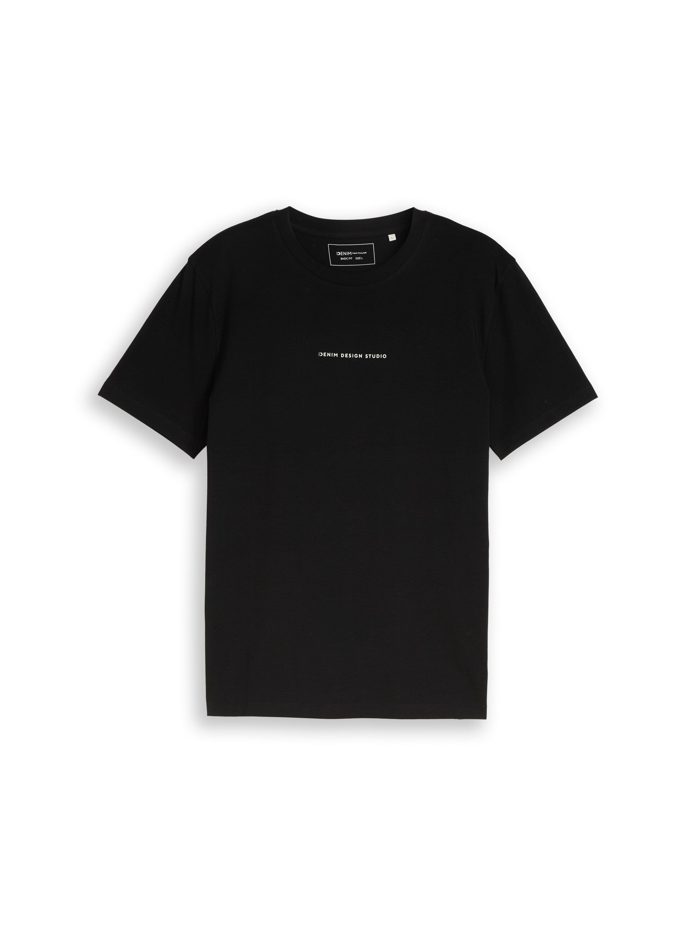 Tom Tailor denim Herren T-Shirts kurz Black
