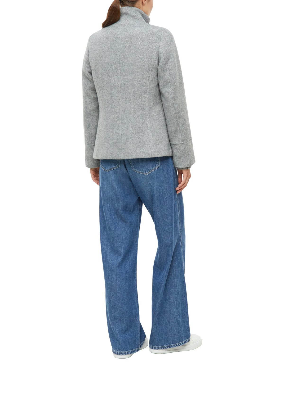 S. Oliver red Damen Jacken Q Grey/Black