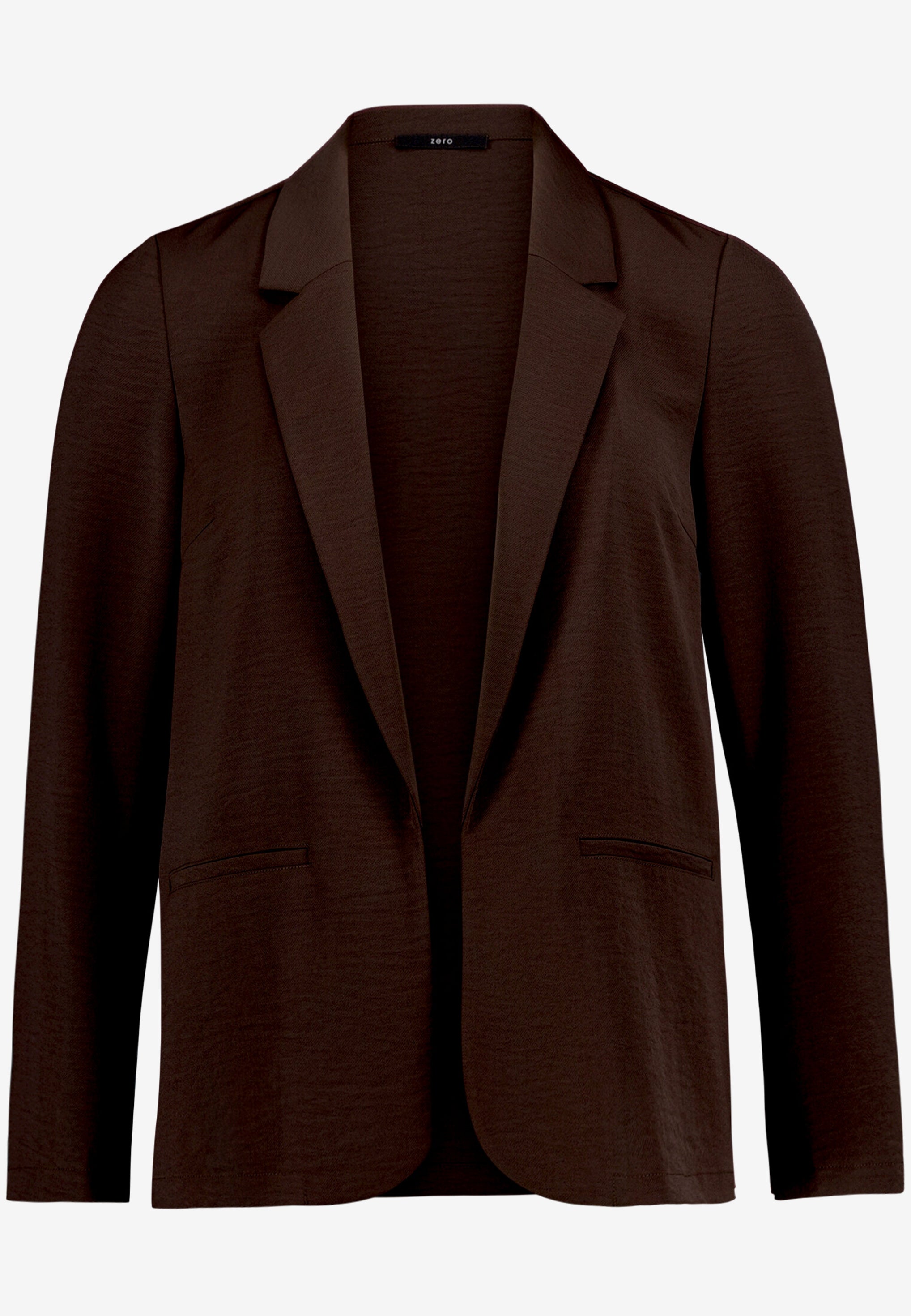 Zero Damen Blazer Chocolate Plum