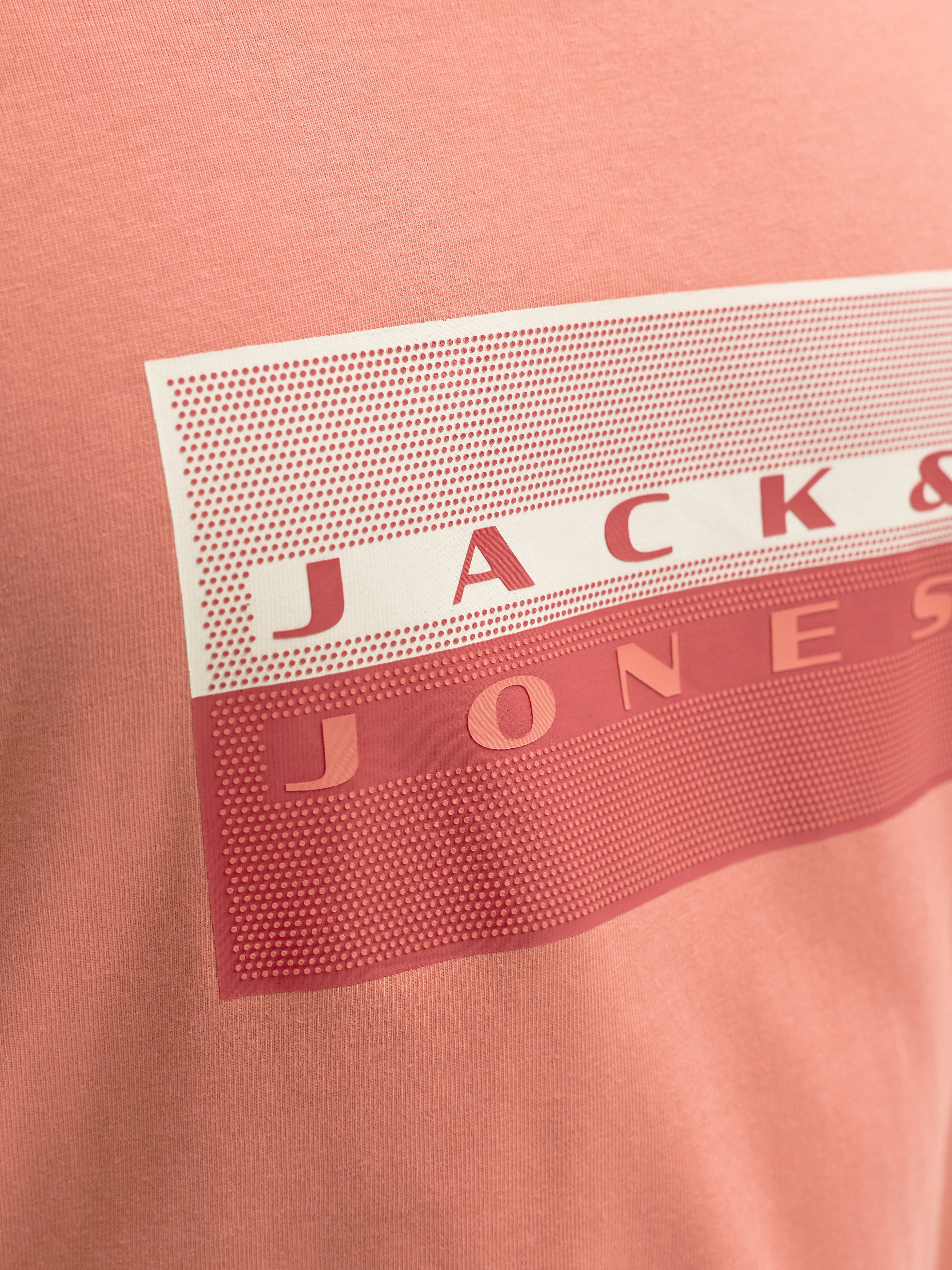 Jack & Jones Herren T-Shirts kurz Persimmon