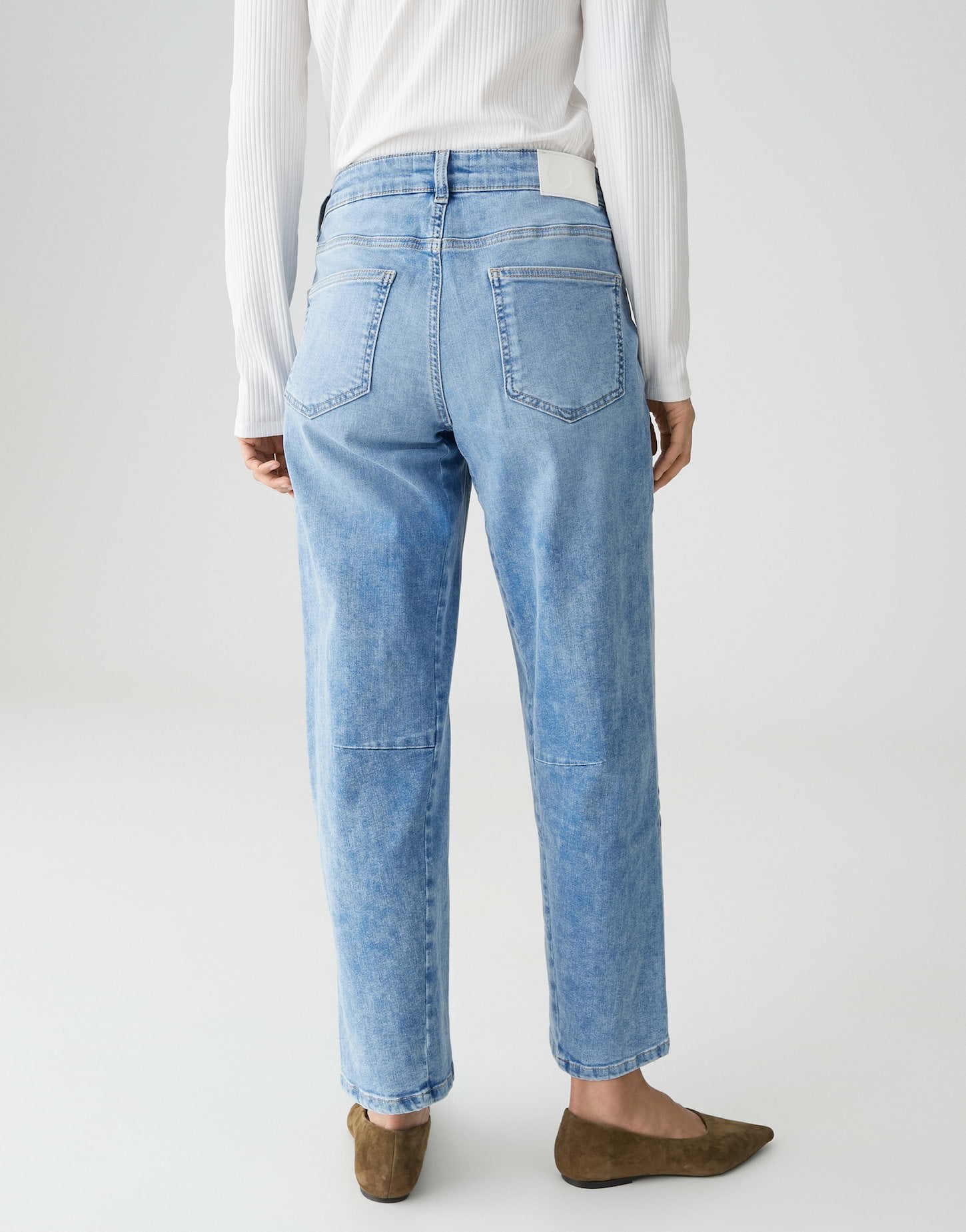 Opus Pants Damen Jeans Light Pow