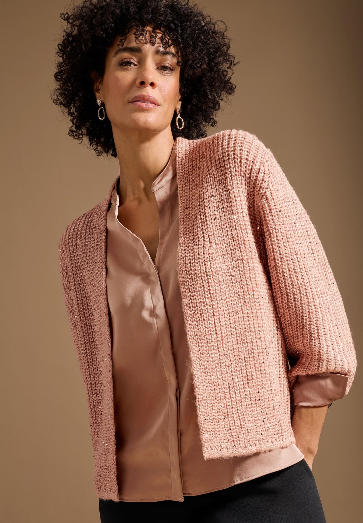 Bianca Damen Pullover Powder