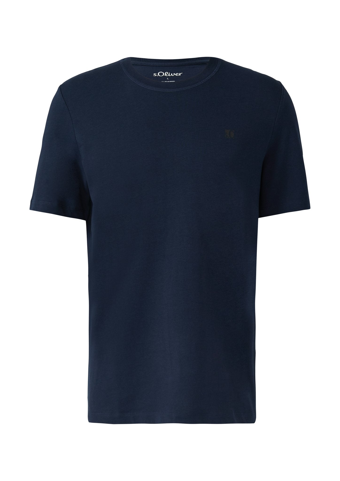 S. Oliver red Herren T-Shirts kurz Blue