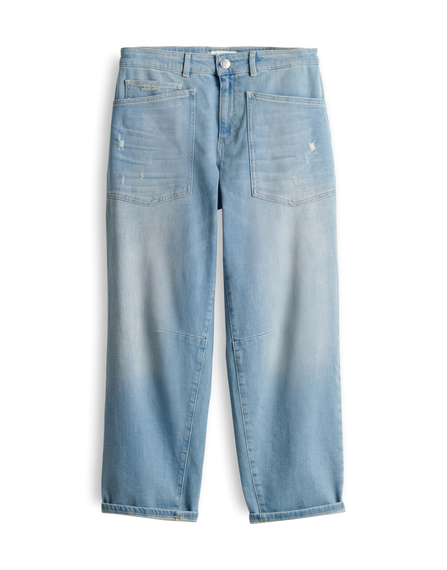 Opus Pants Damen Jeans Light Blu