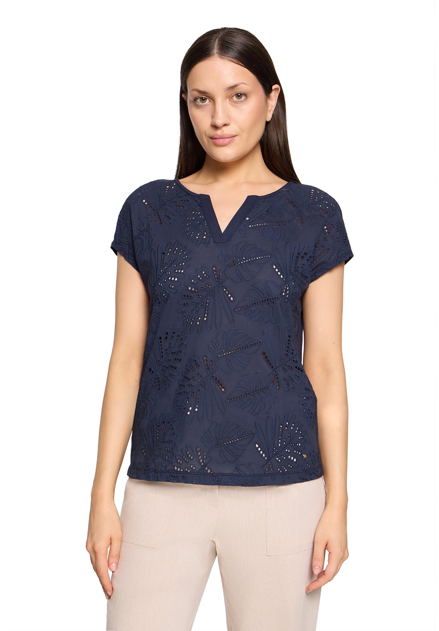 Betty & Co Damen T-Shirts Navy Blue