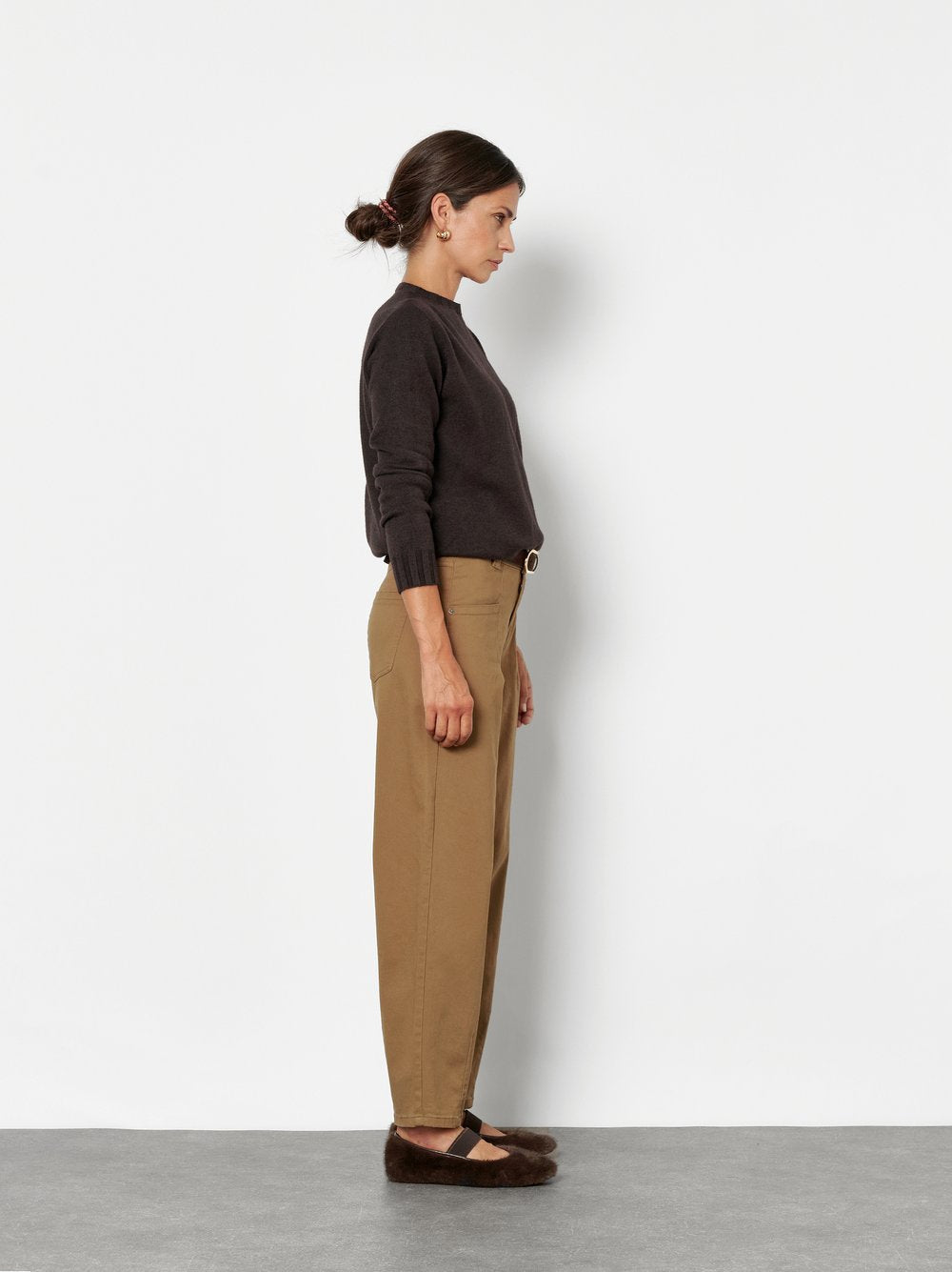 Toni Dress Damen Hosen Wood