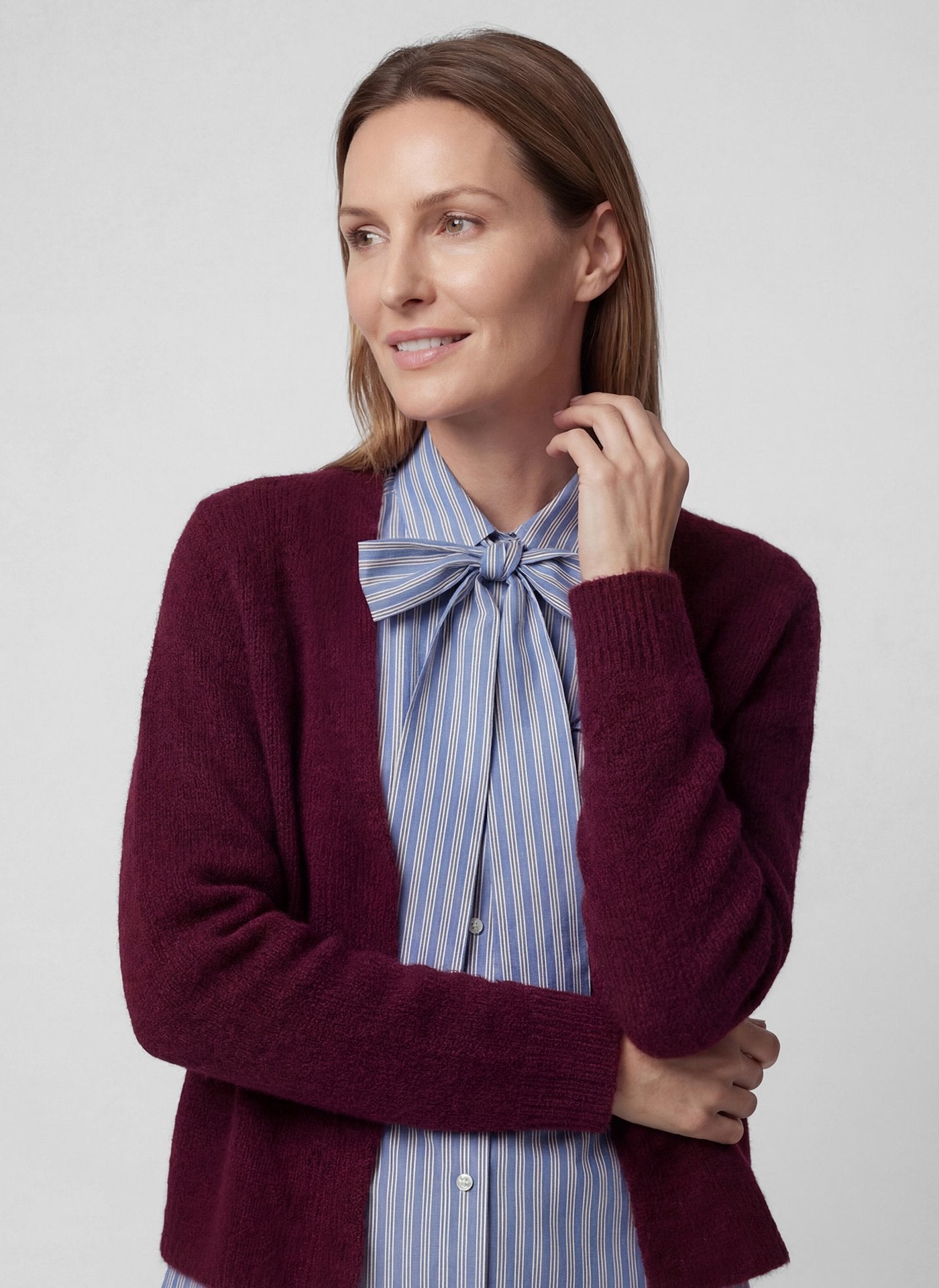 Rabe Damen Strickjacken Merlot