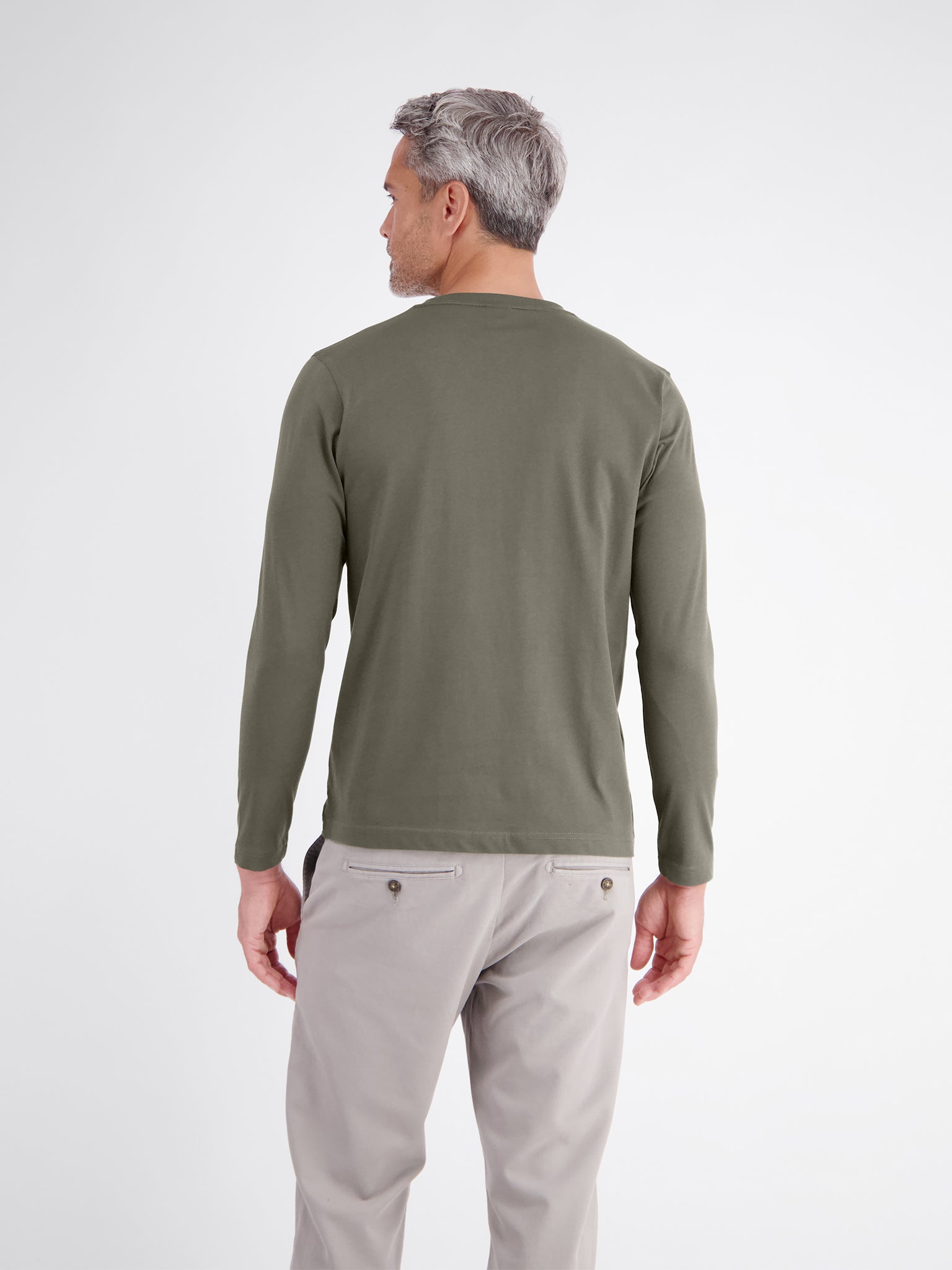Lerros Herren T-Shirts kurz Nordic Olive