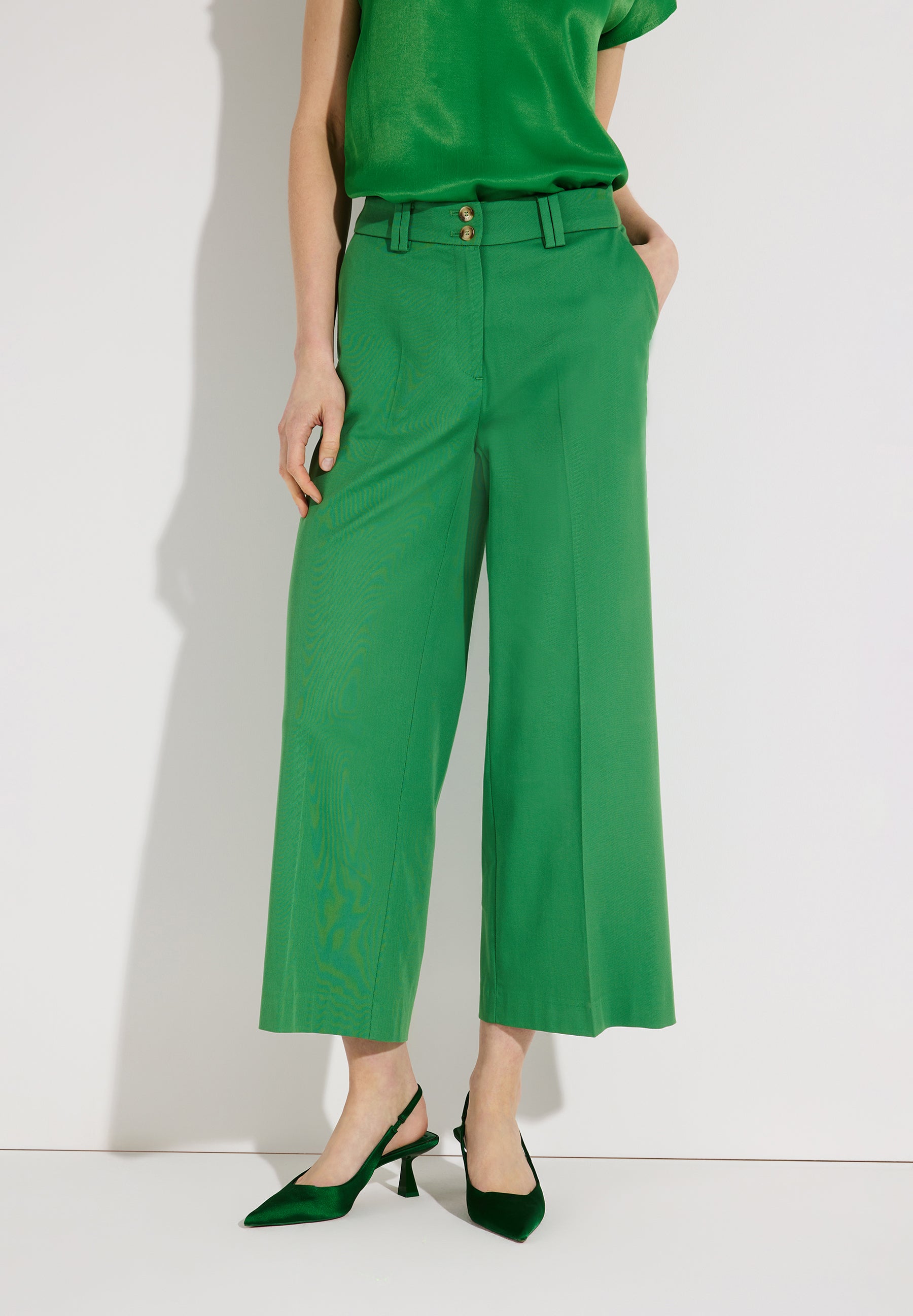 More & More Damen Hosen  Garden Gre