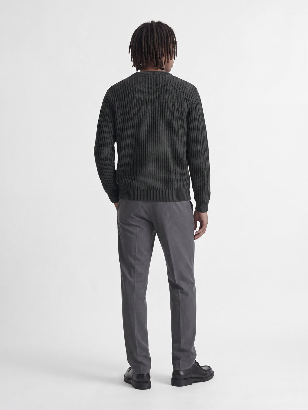 Jack & Jones Herren Pullover Asphalt