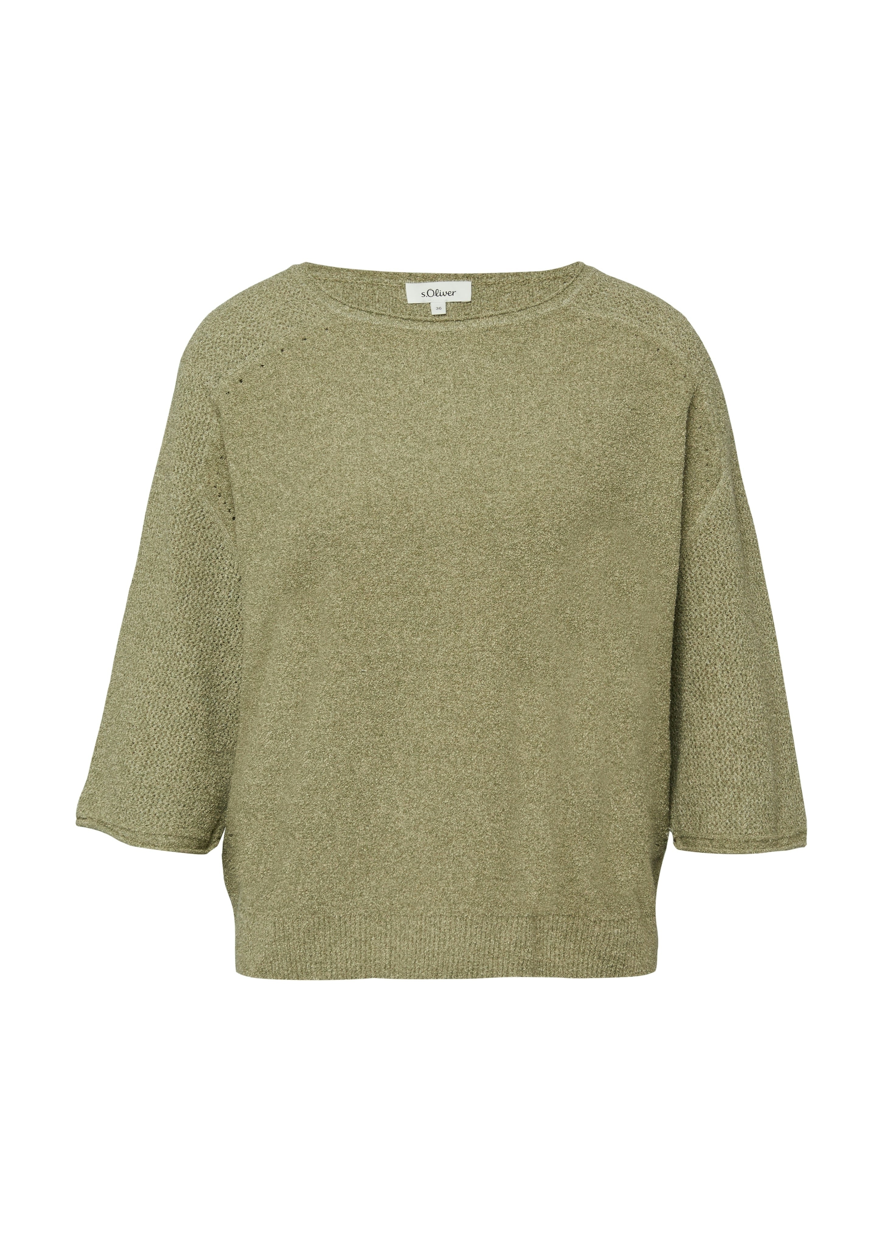 S. Oliver red Damen Pullover Green