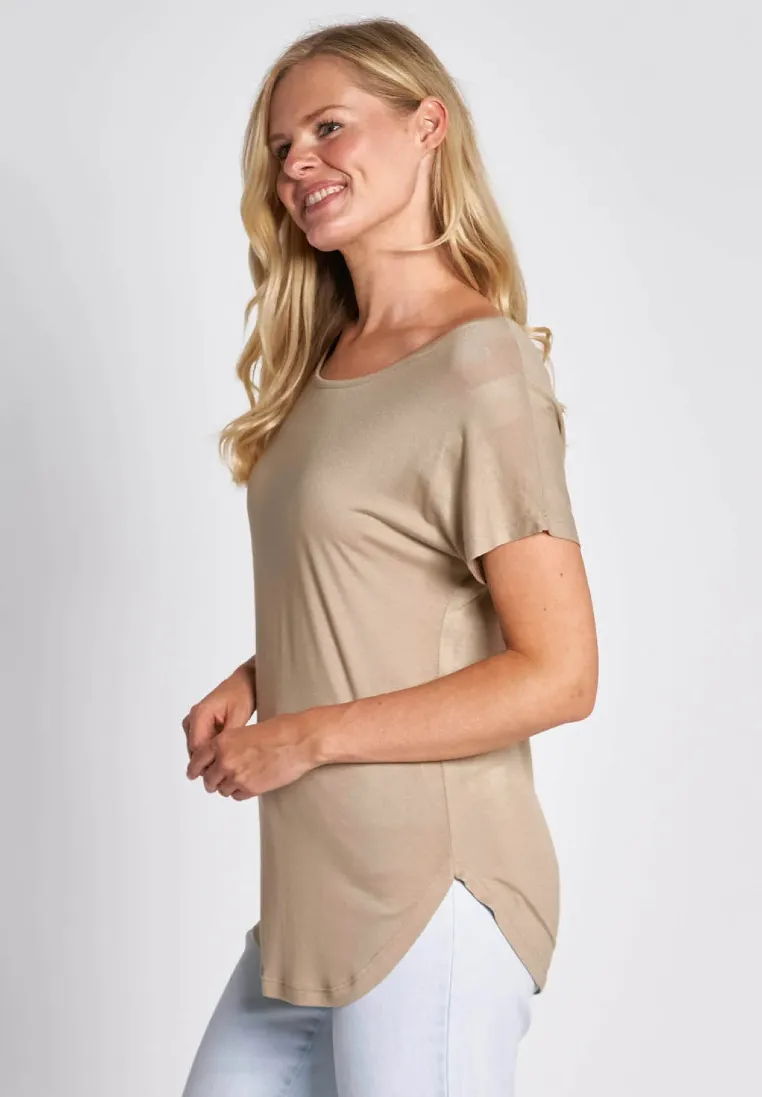 Zhrill Damen T-Shirts  Olive