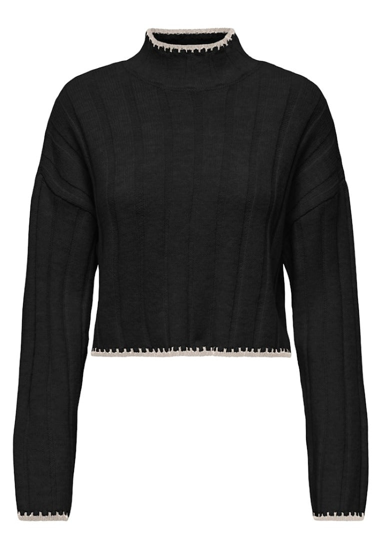 only Damen Pullover Black/Pumice St