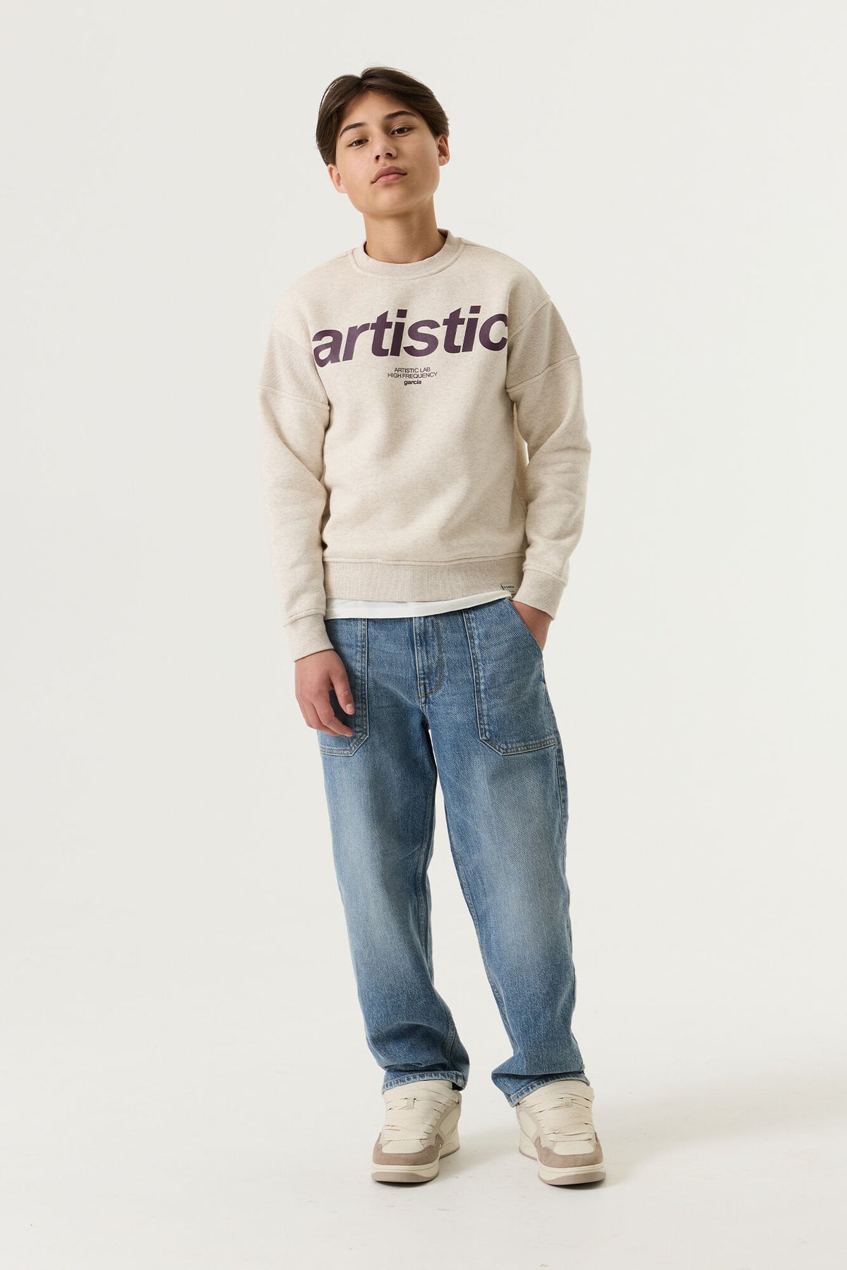 Garcia Jungen Sweats & Sweatjacken Paper Melee