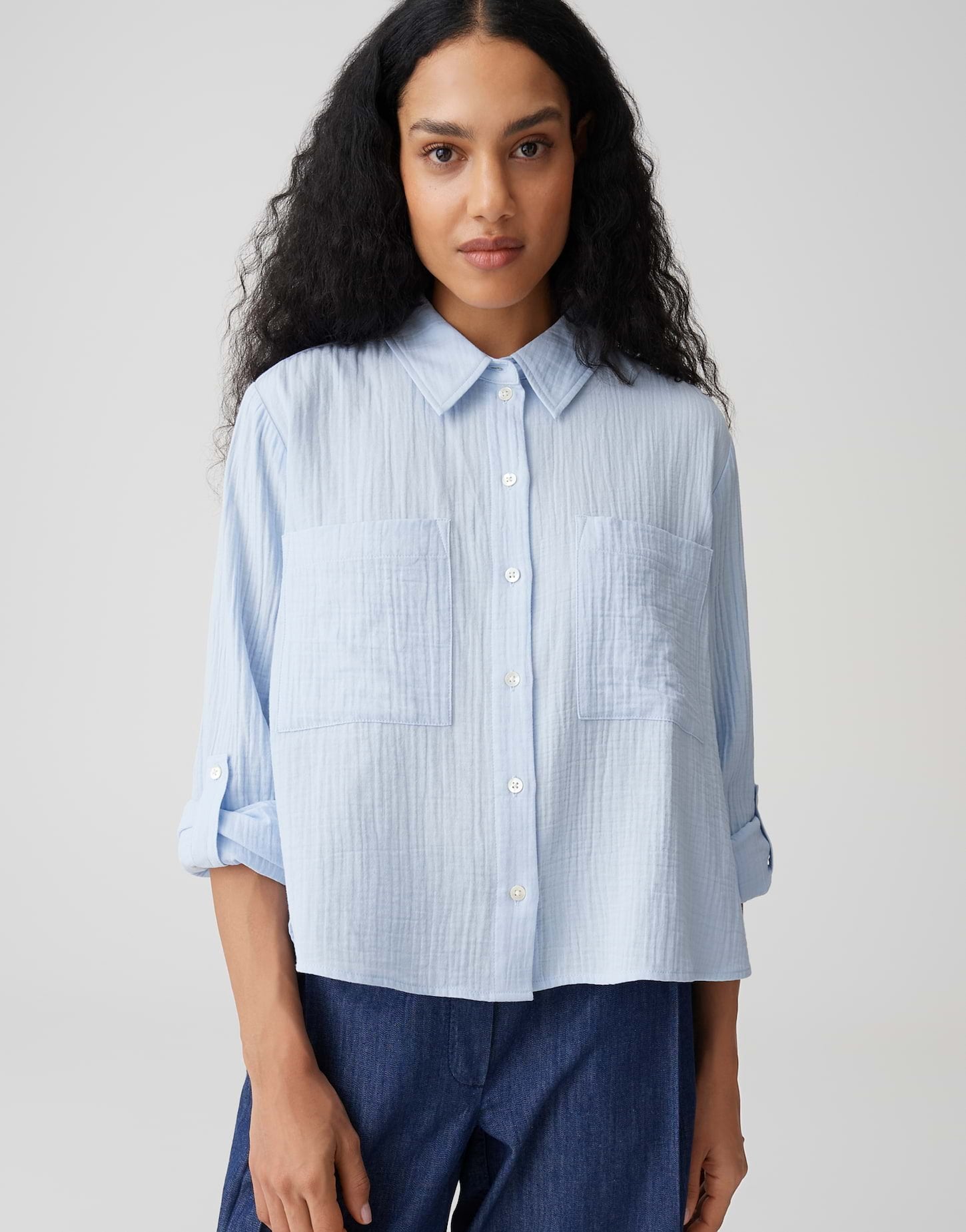 Opus Damen Blusen Seasalt