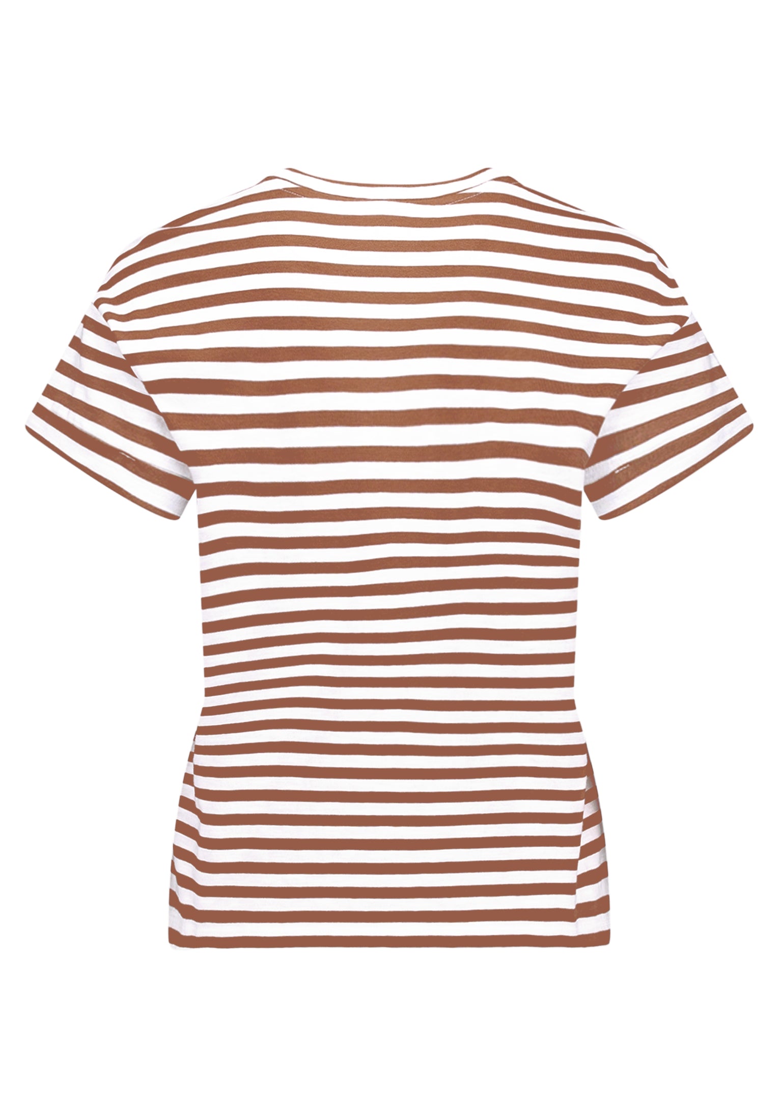 Betty & Co Damen T-Shirts Cream/Brown