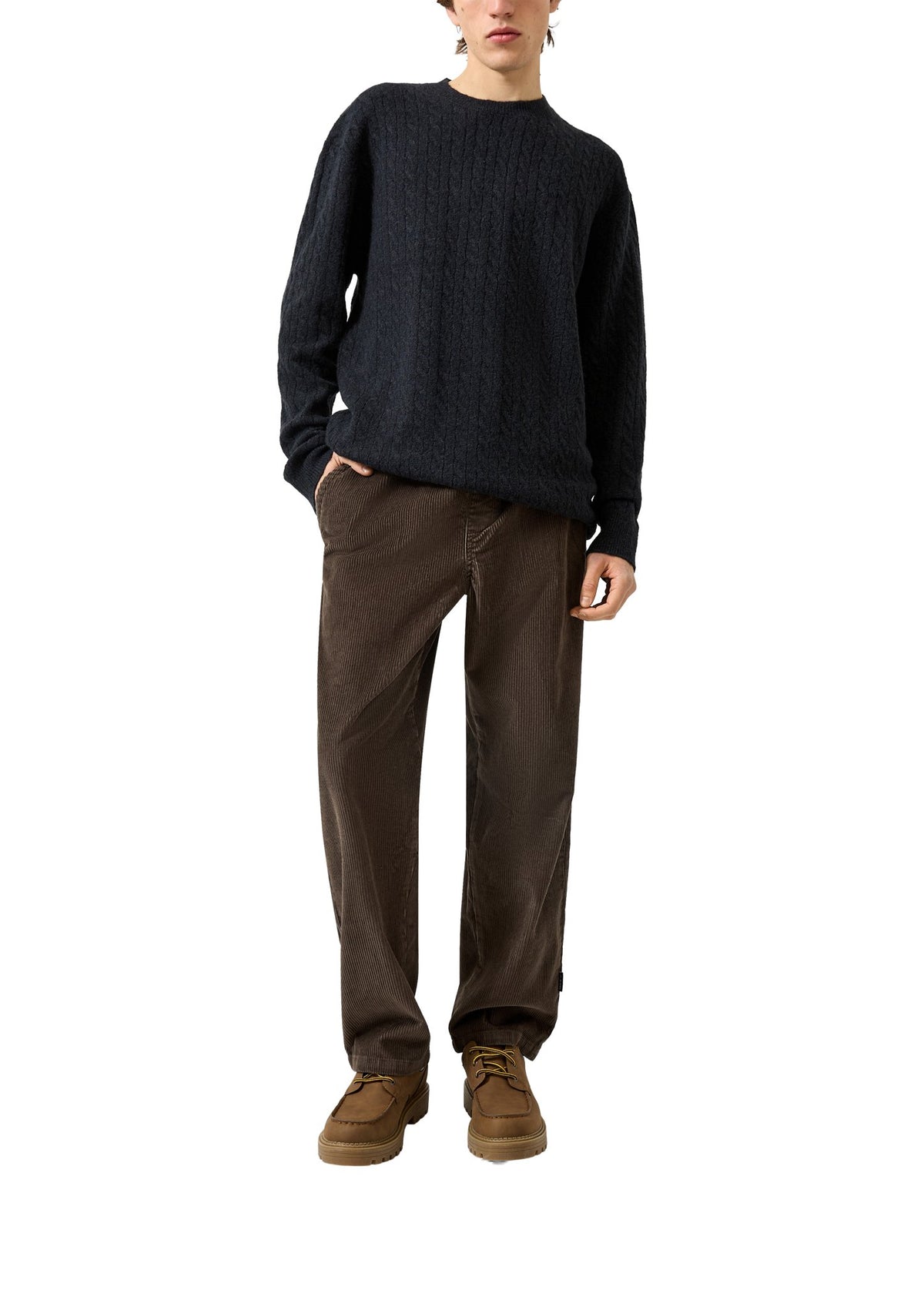 QS by S.Oliver Herren Pullover  Blue