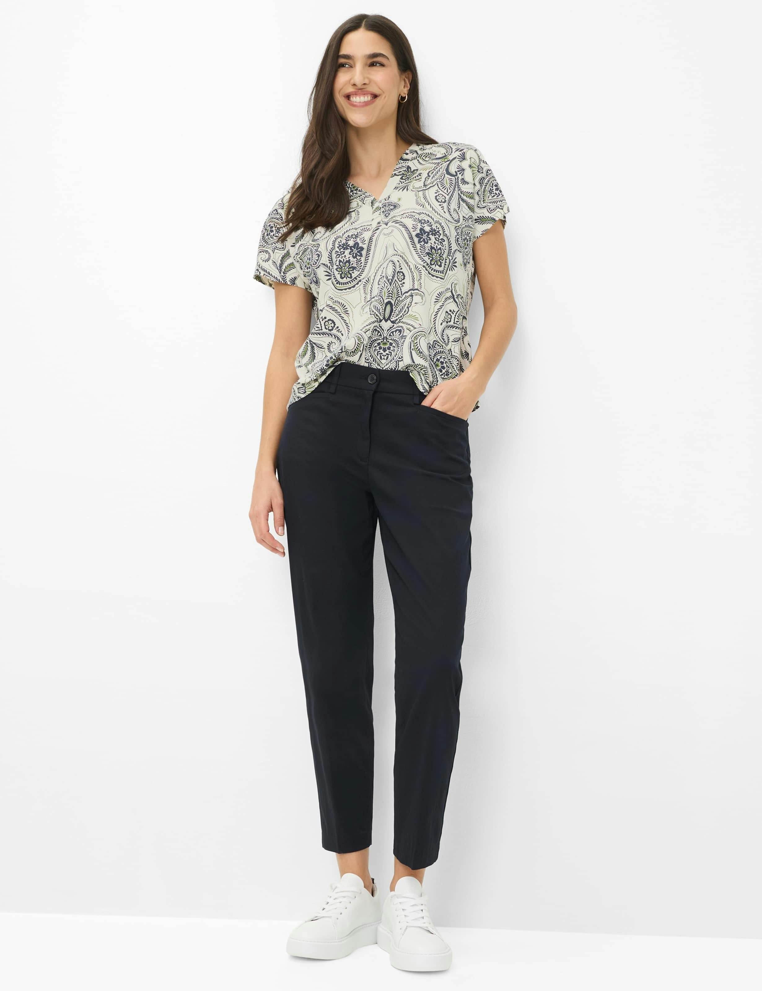 Brax Damen Hosen Navy