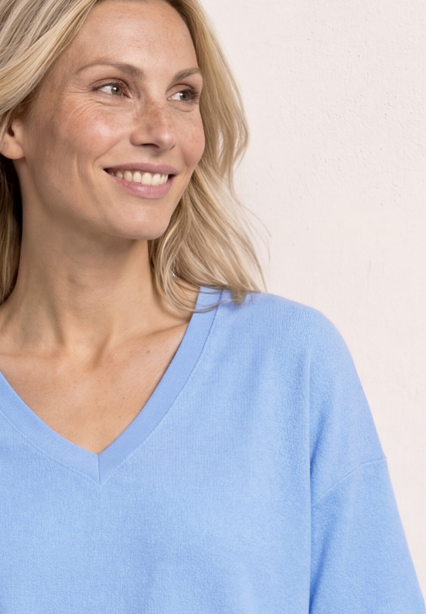 Street One Damen T-Shirts  Drift Blu