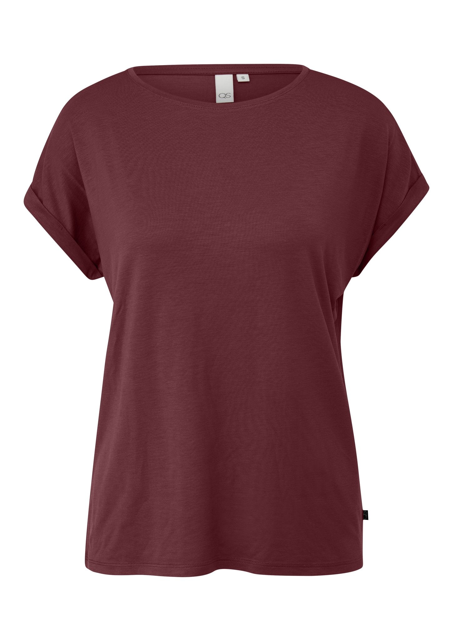 QS by S.Oliver Damen T-Shirts  Red