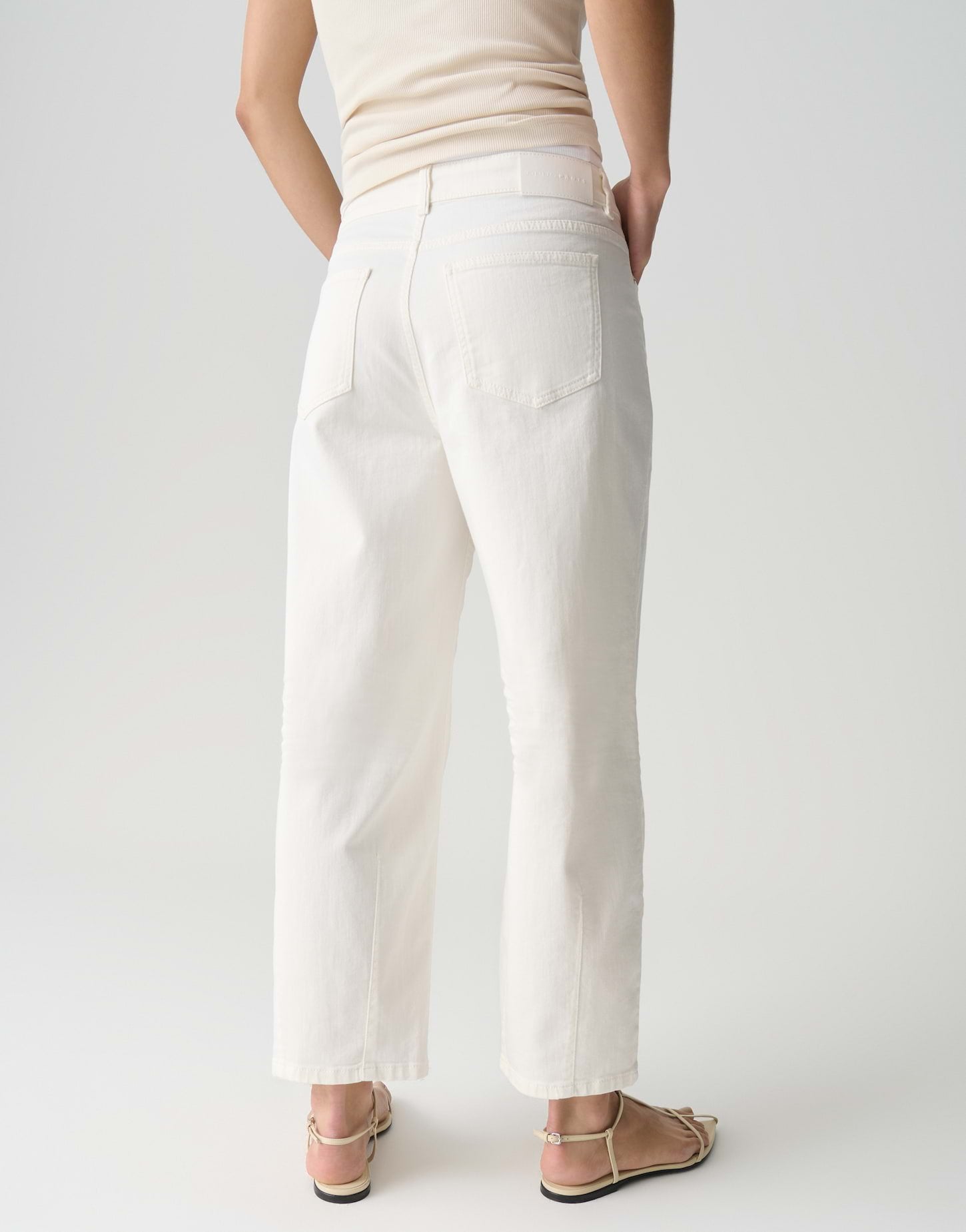 Opus Pants Damen Jeans Milk