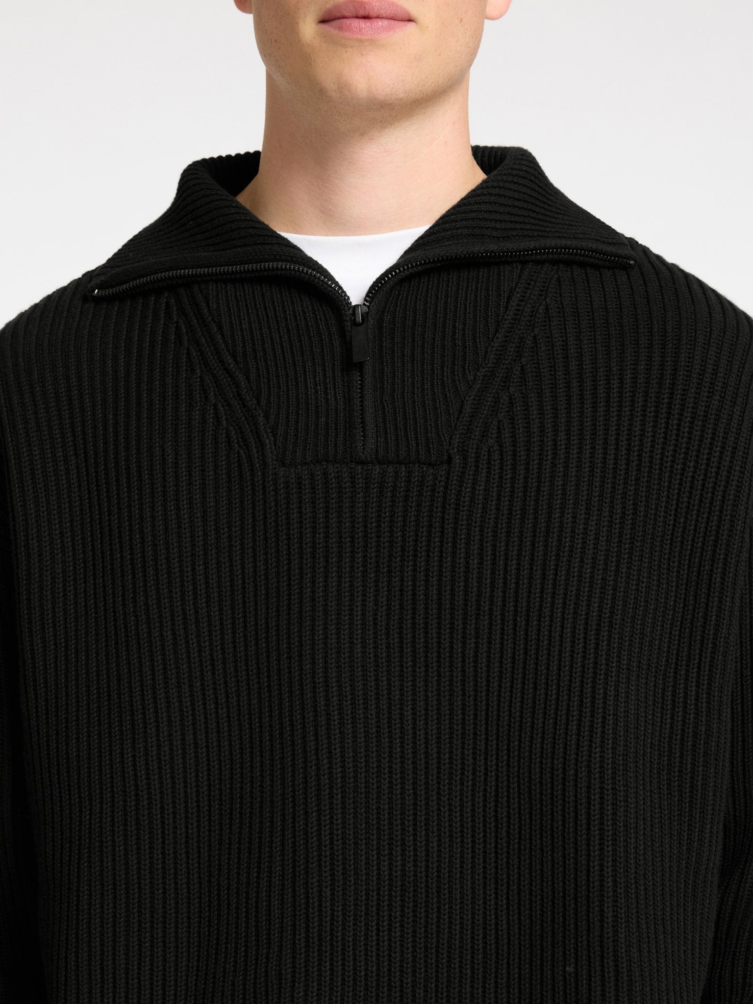 Selected homme Herren Pullover Black