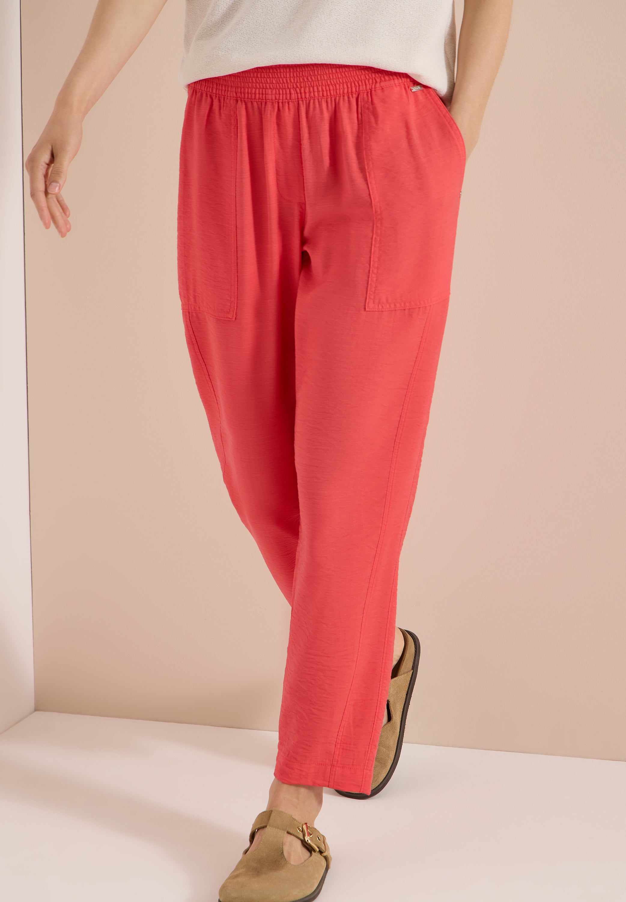 Cecil Damen Hosen Coral