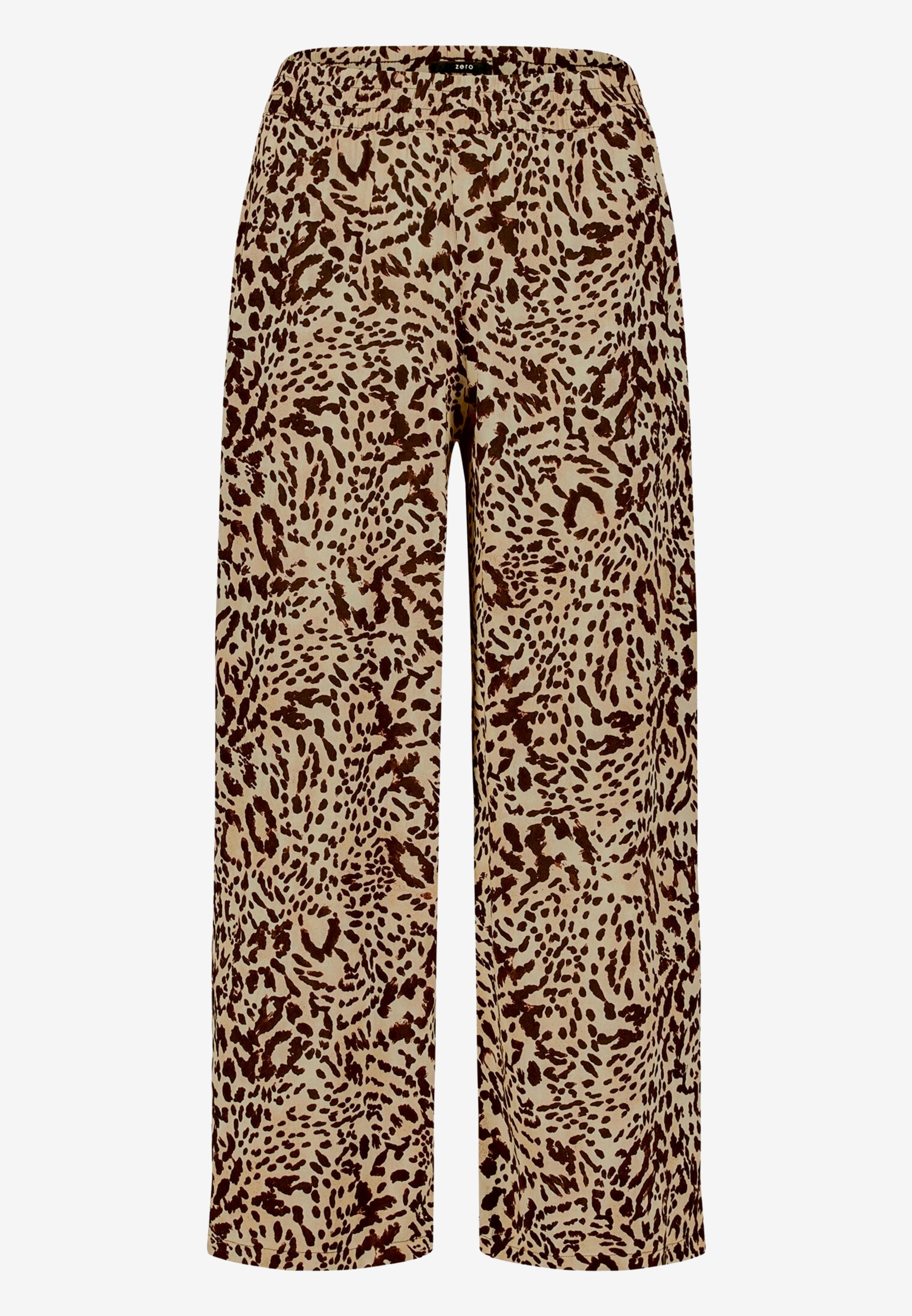 Zero Damen Hosen Beige/Brown