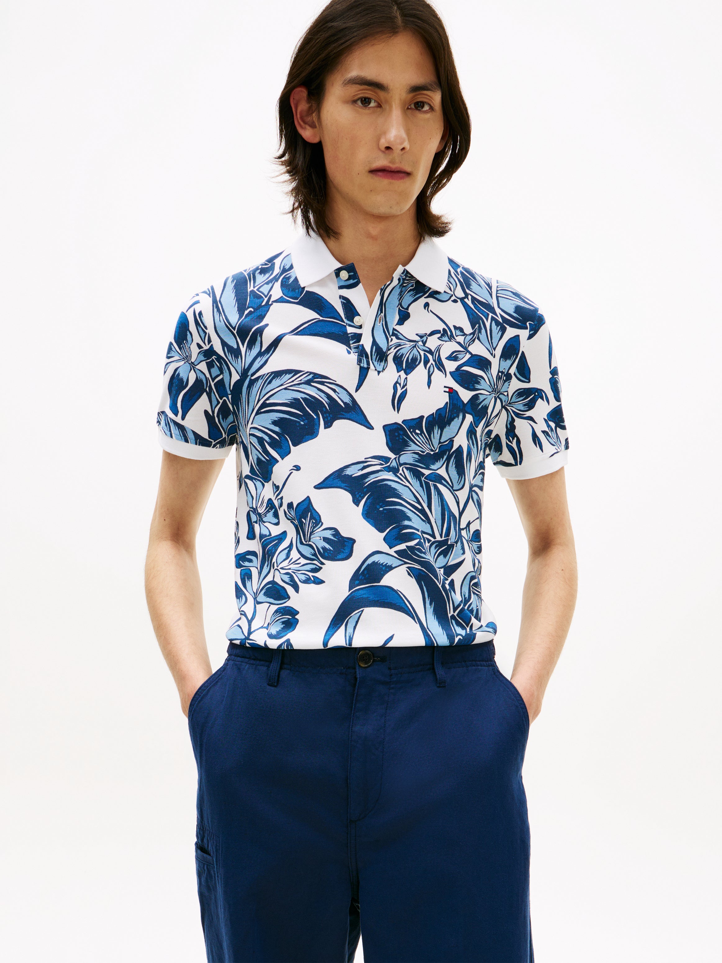 Tommy Hilfiger Herren Polo-Shirts Gz Blue