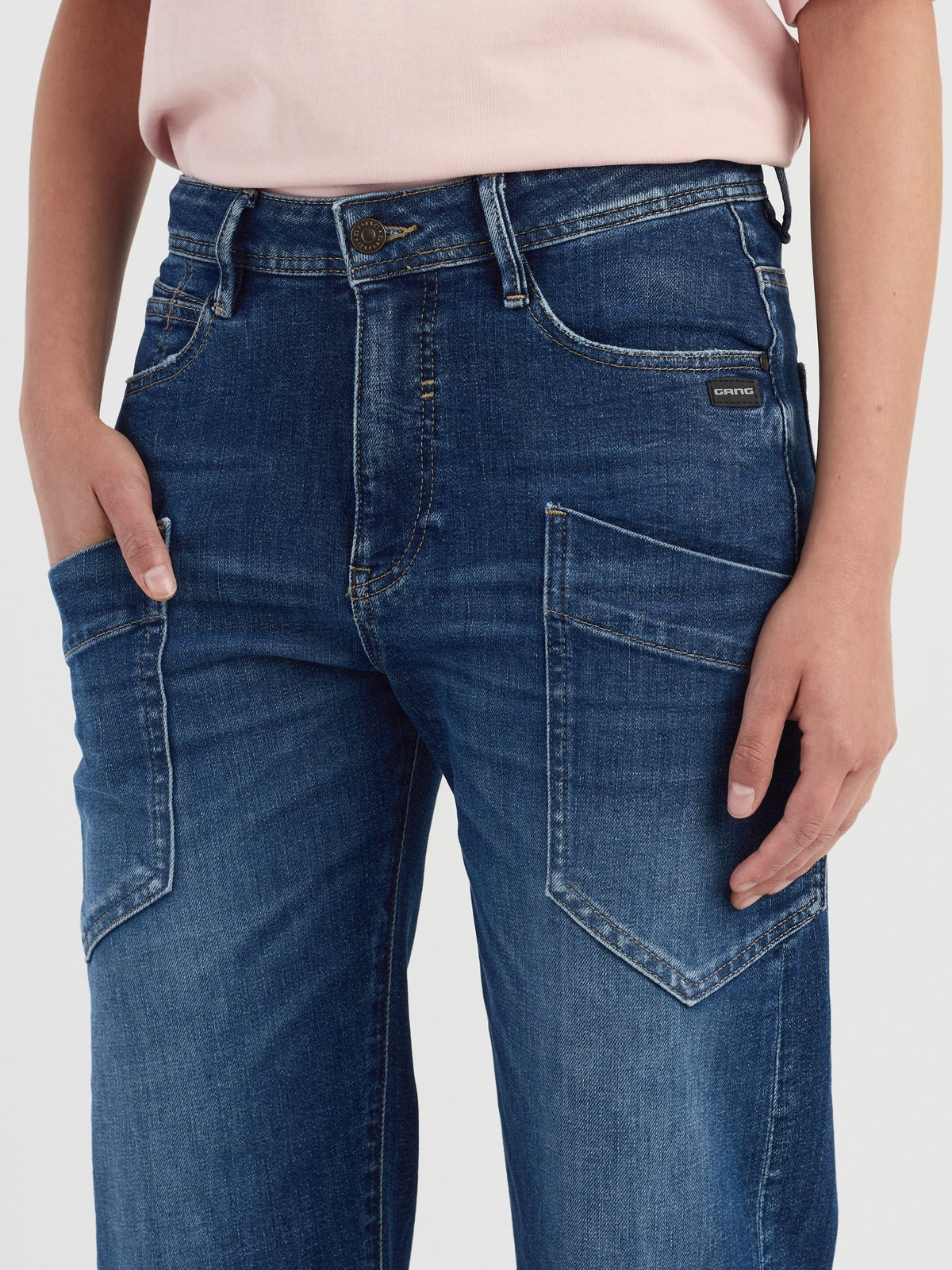 Gang Damen Jeans  Worn Dark