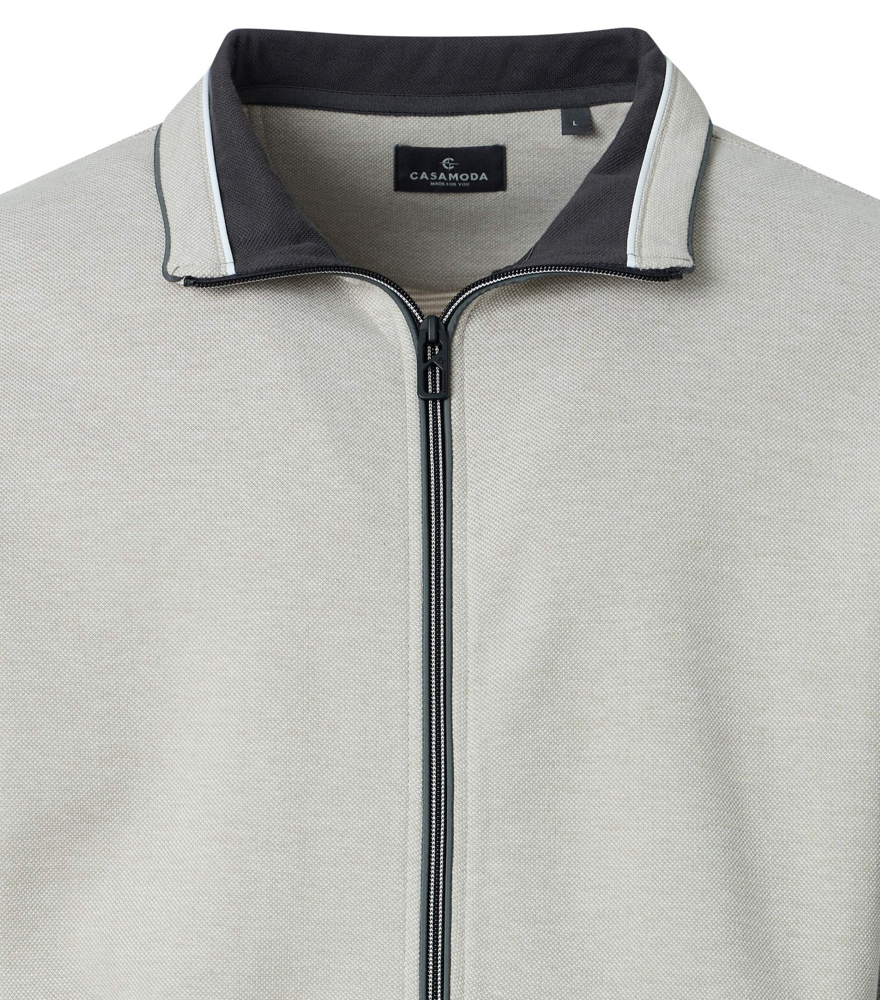 Casa Moda Herren Sweatjacken  Beige