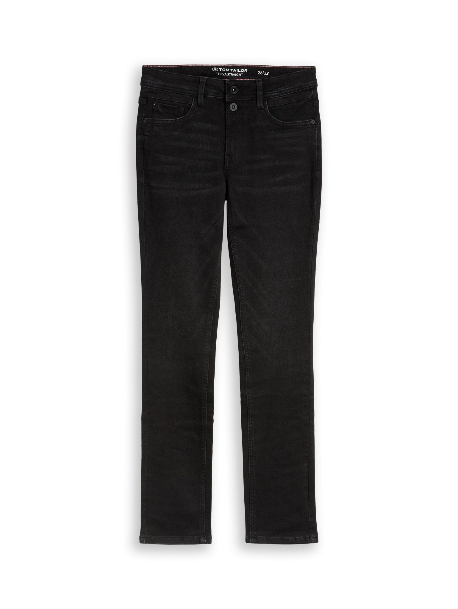 Tom Tailor Damen Jeans Black Black Den