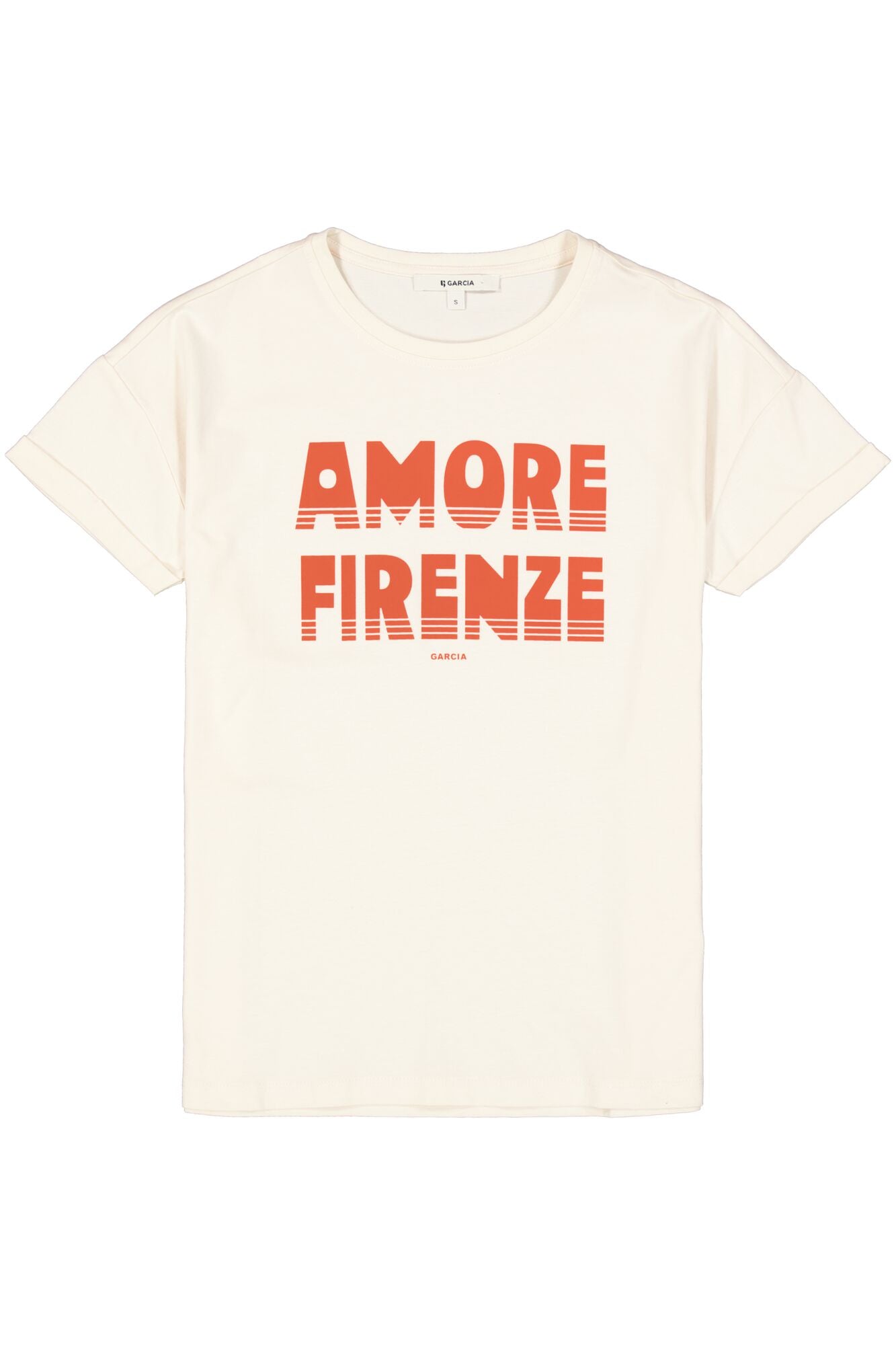 Garcia Damen T-Shirts Whitecap