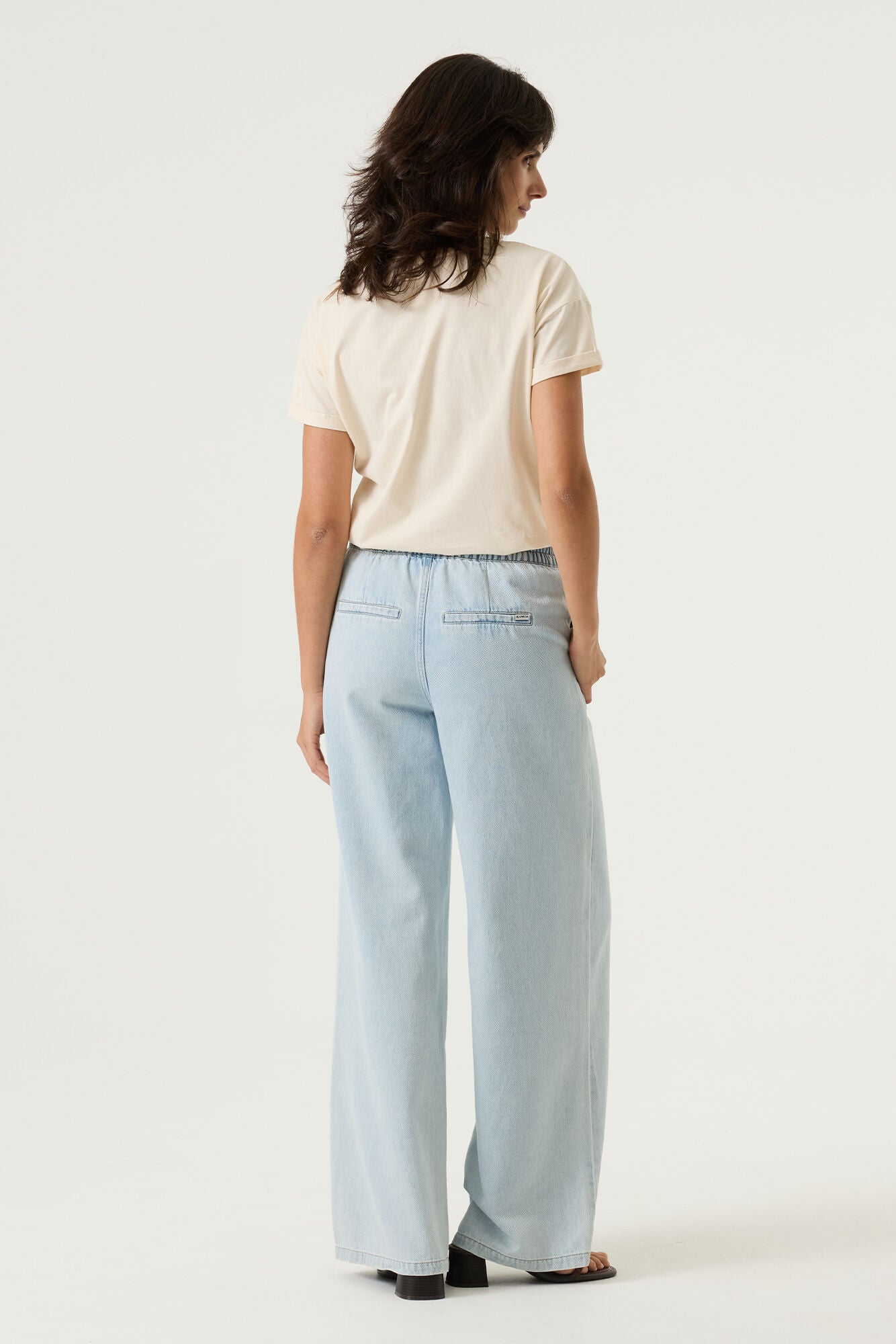 Garcia Damen T-Shirts Whitecap