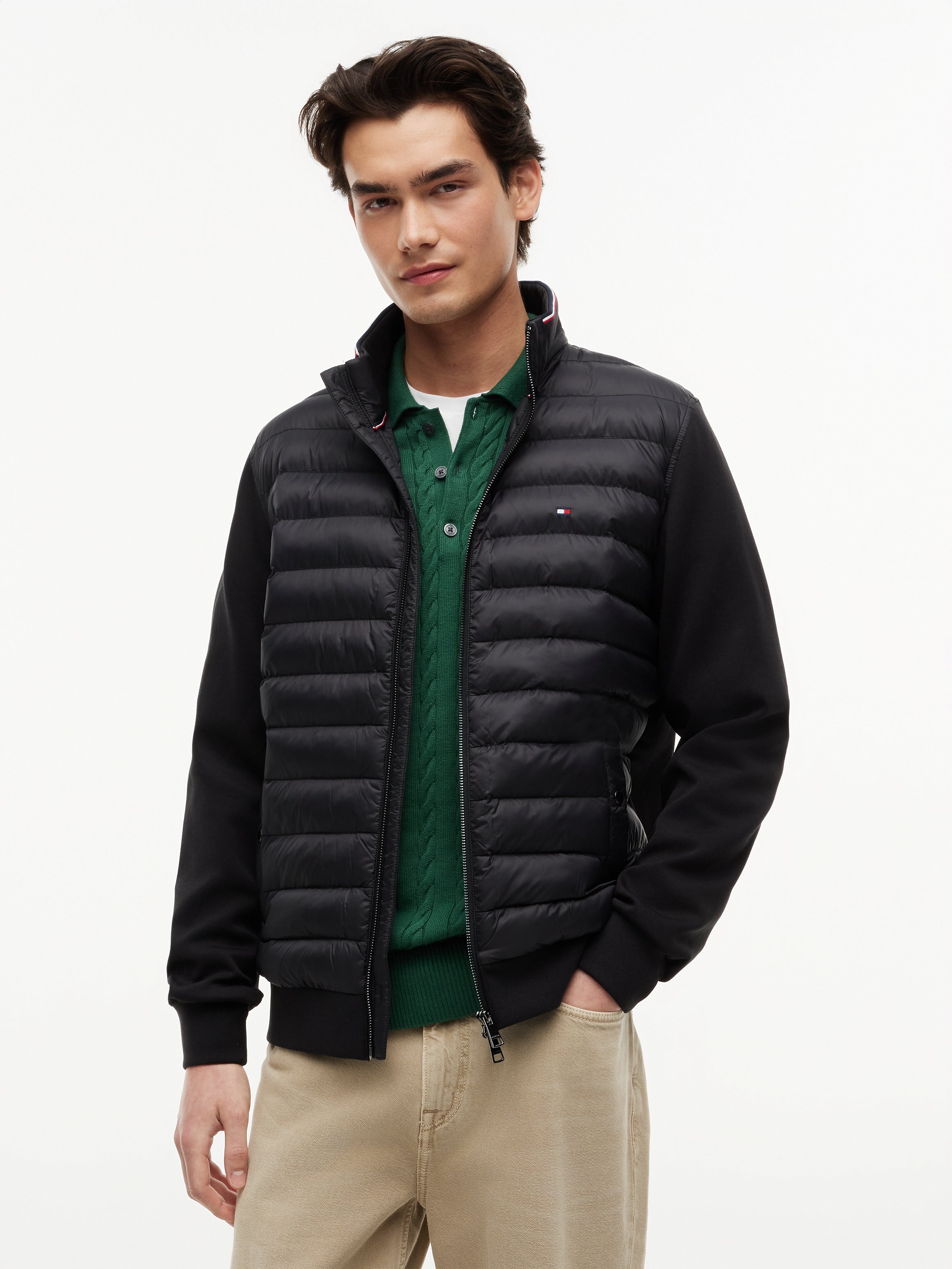 Tommy Hilfiger Herren Sweatjacken Bds Black
