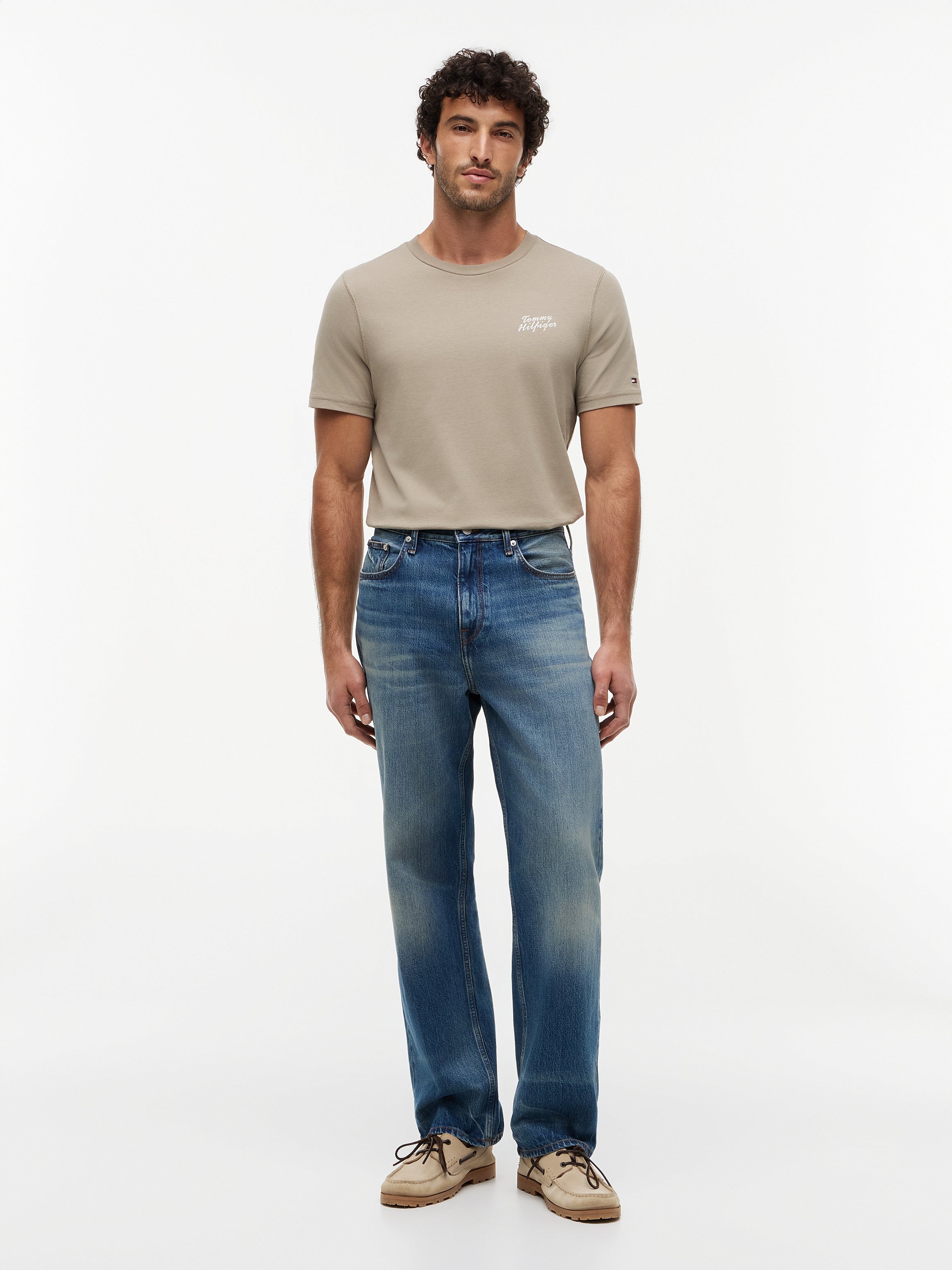 Tommy Hilfiger Herren T-Shirts kurz M Green