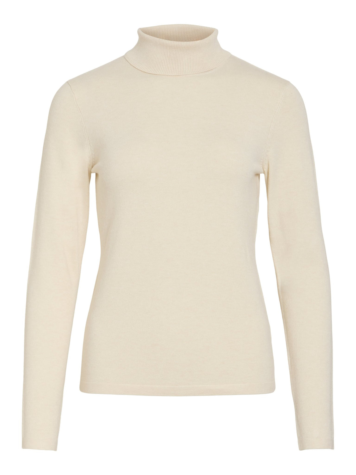 Vila Damen Pullover Sandshell/Melan