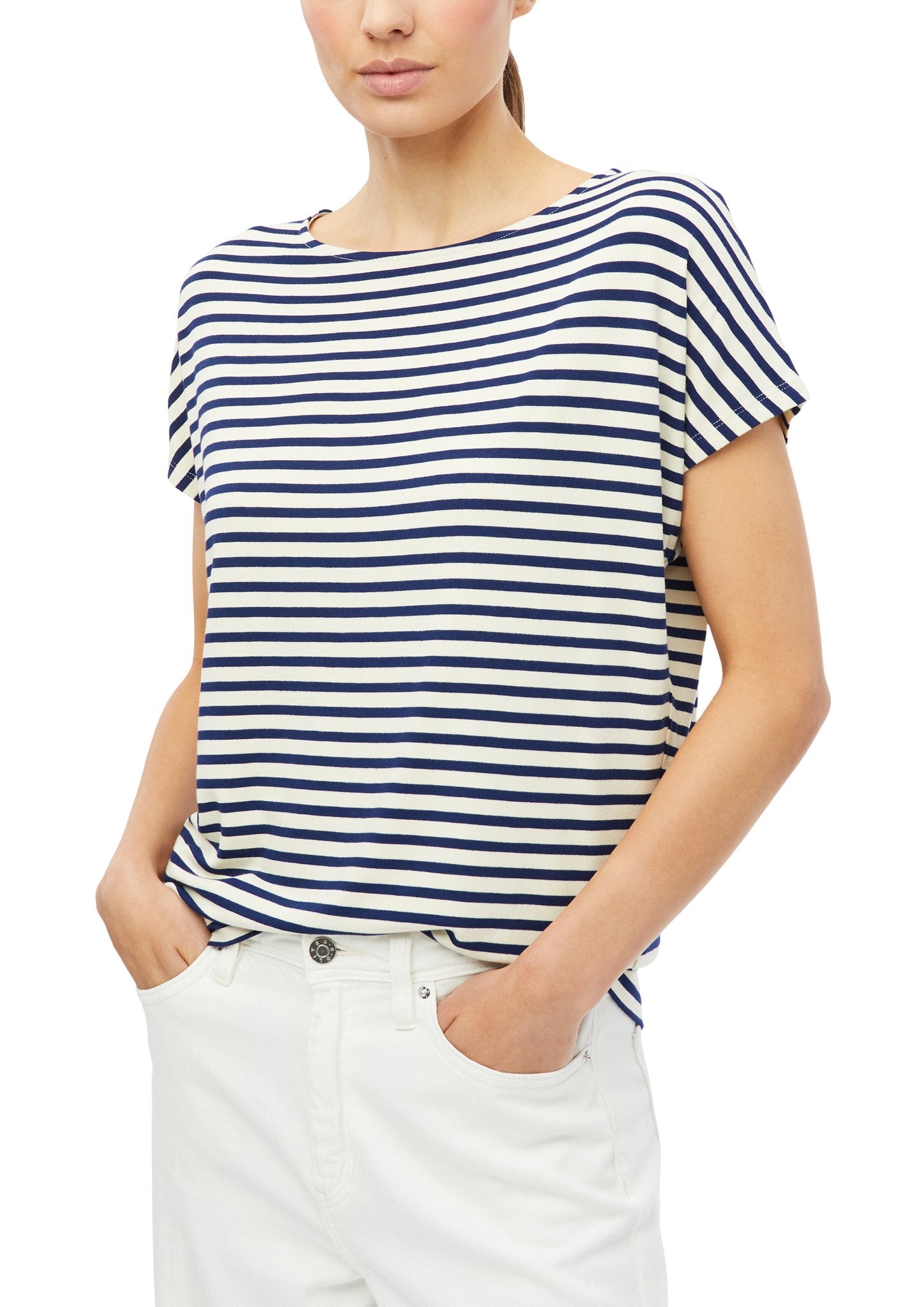 S. Oliver red Damen T-Shirts Blue