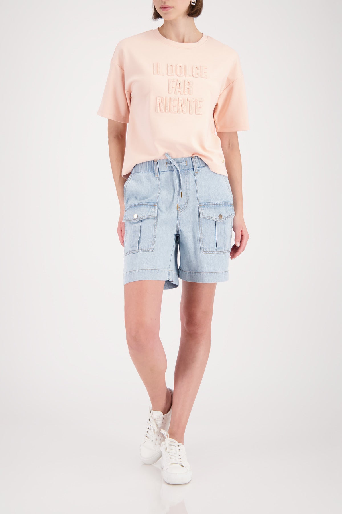 Monari Damen T-Shirts Summer Peac