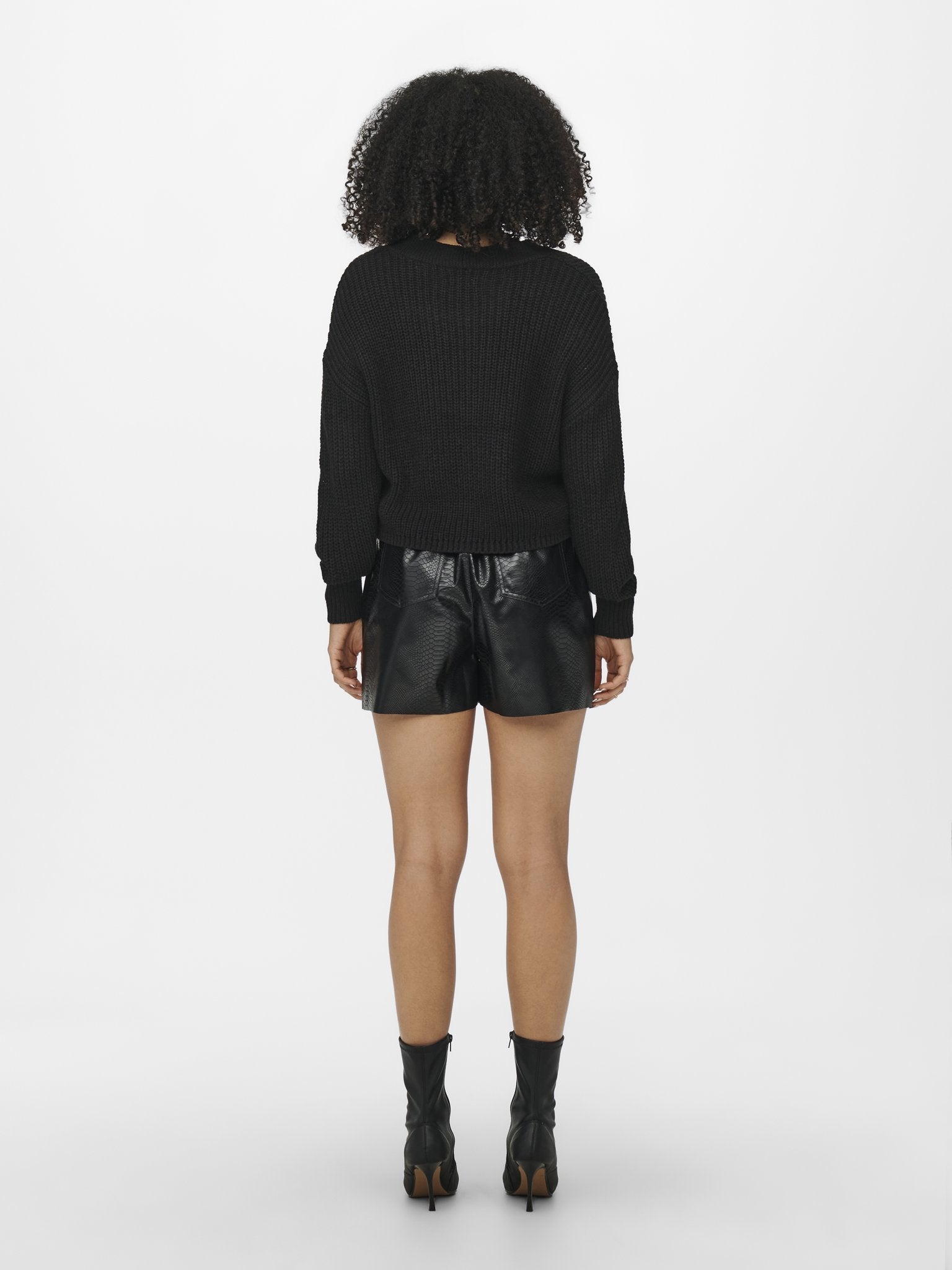only Damen Strickjacken Black