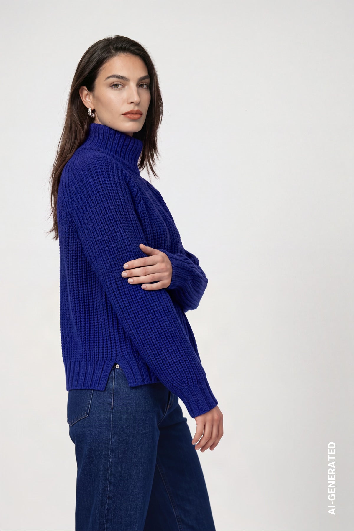 Monari Damen Pullover  Royal Blue