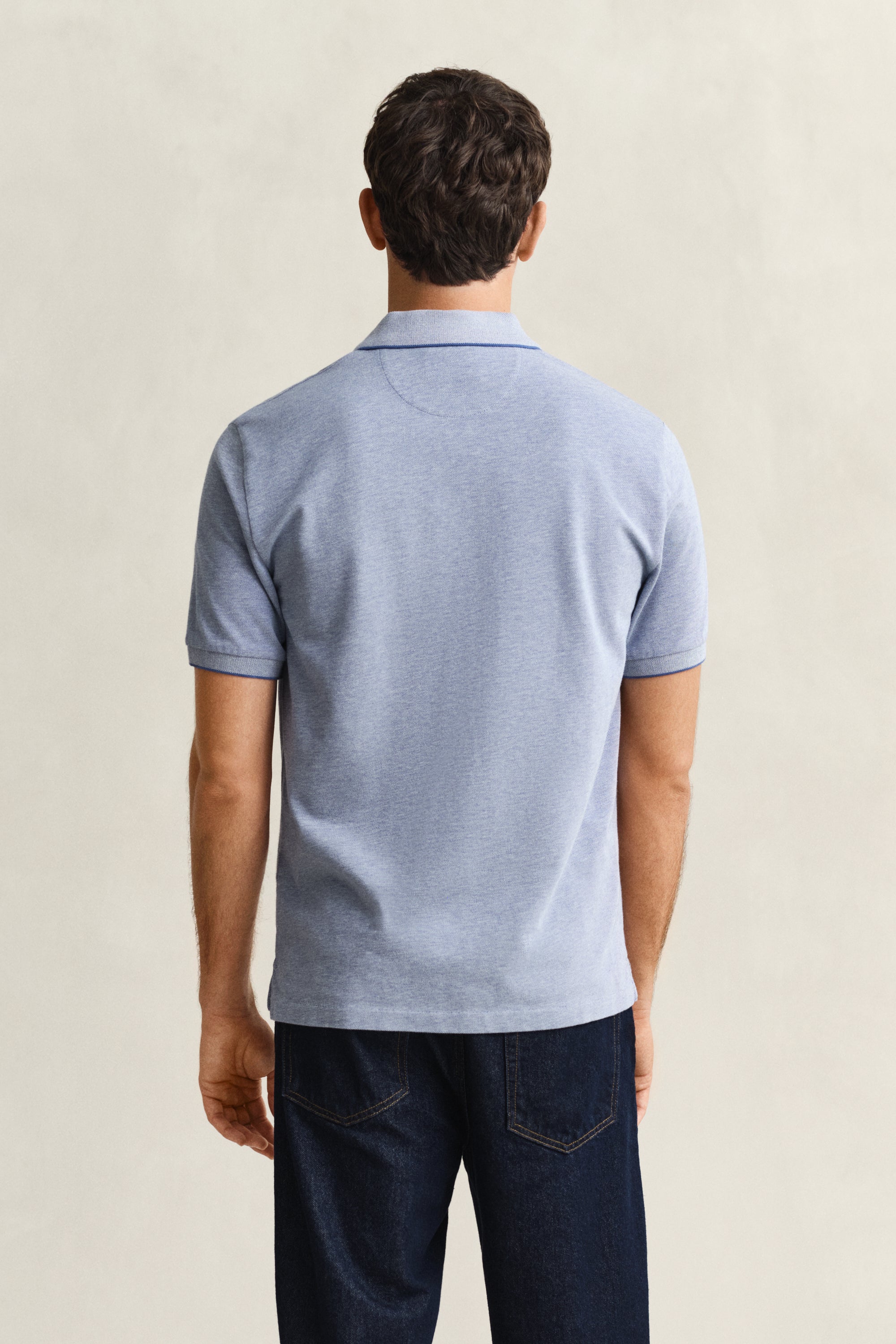 Gant Herren Polo-Shirts  Vintage Blu